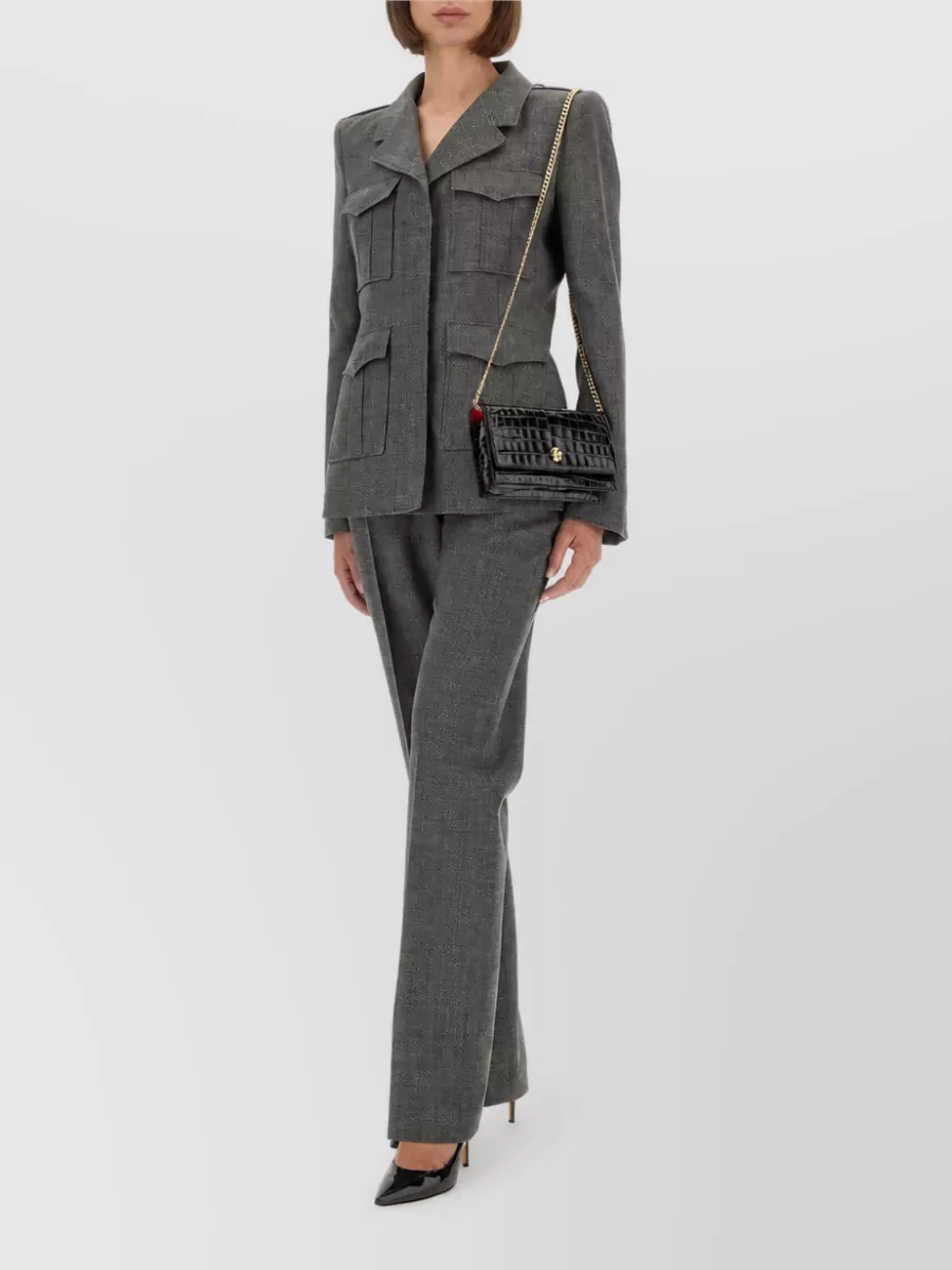 Alexander Mcqueen Wool Suit Jacket