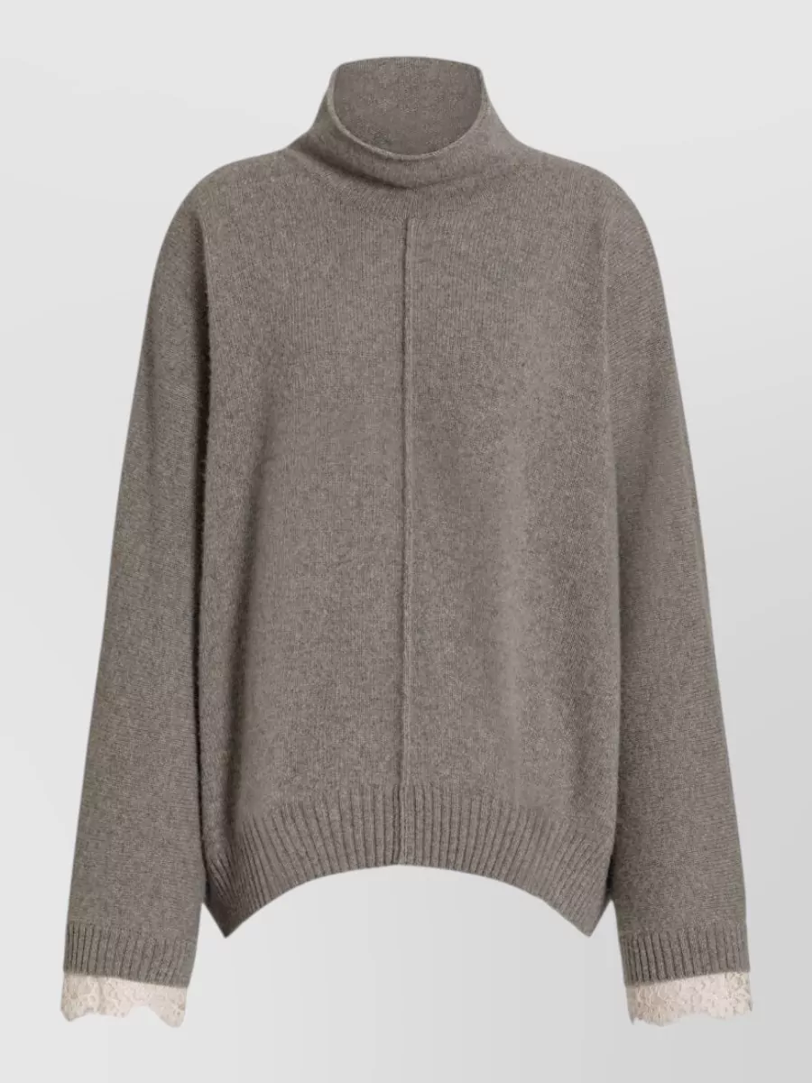 Alberta Ferretti Cashmere turtleneck sweater
