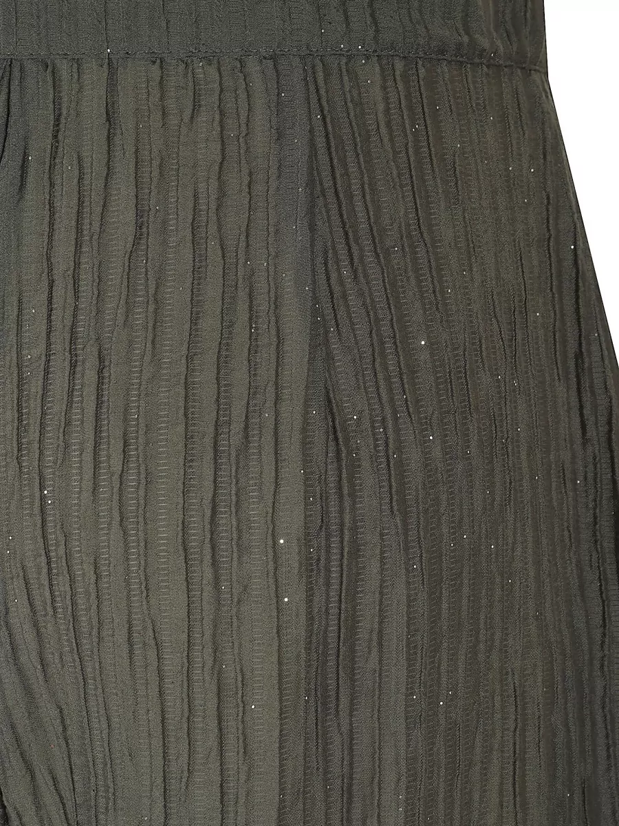 Emporio Armani Pleated Wide-Leg Trousers