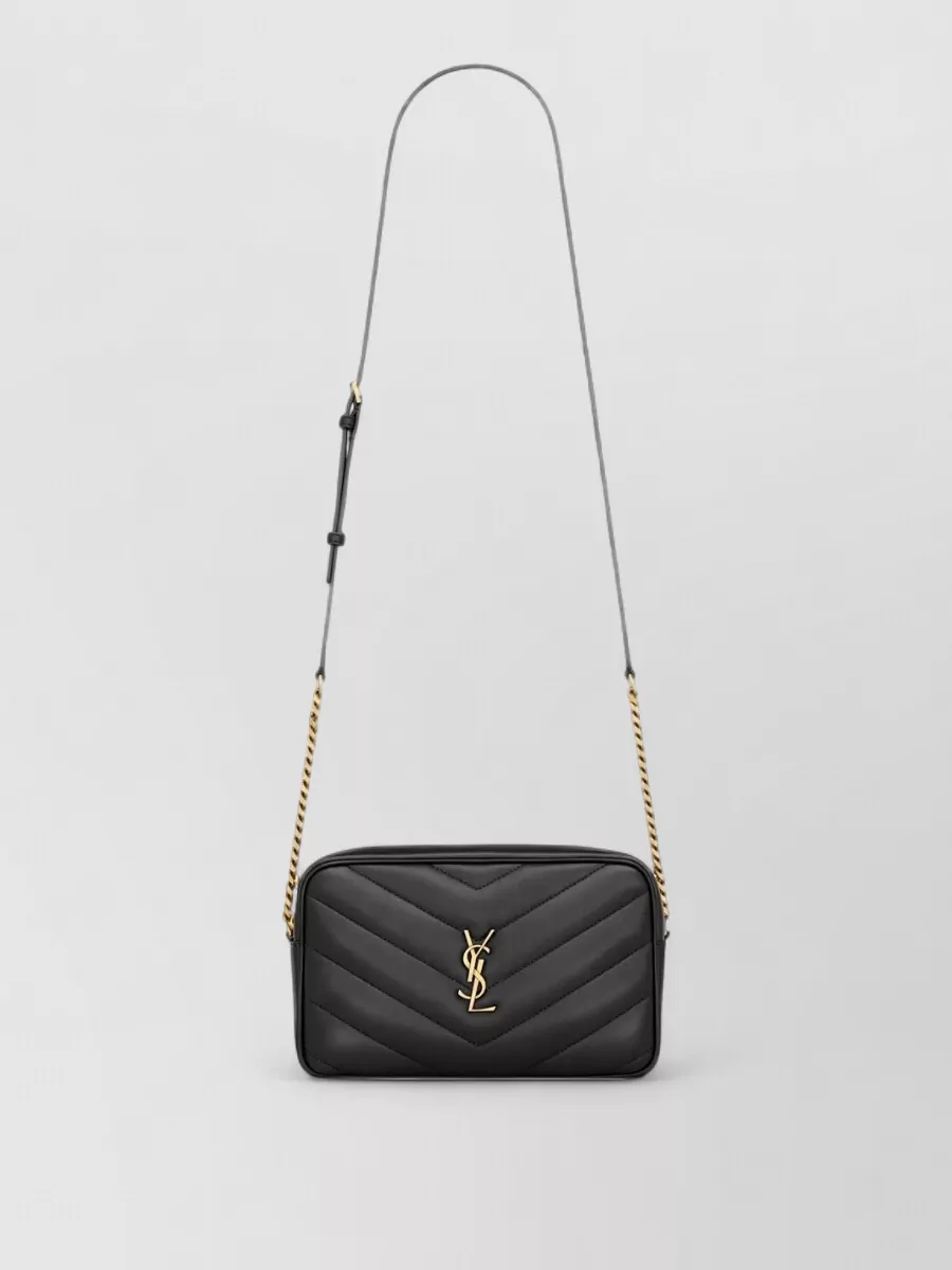 Saint Laurent loulou leather camera bag