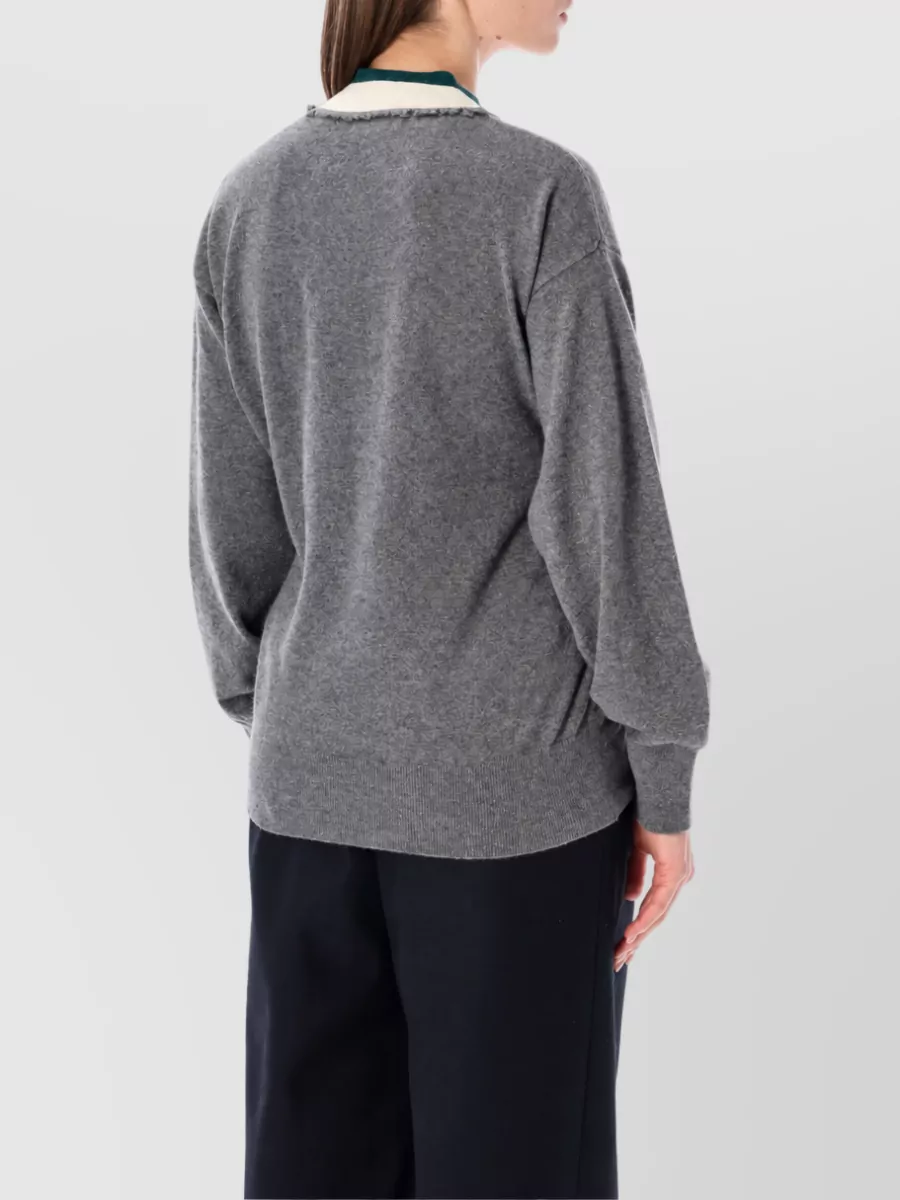 Dries Van Noten Cashmere Relaxed-Fit Wrap Cardigan