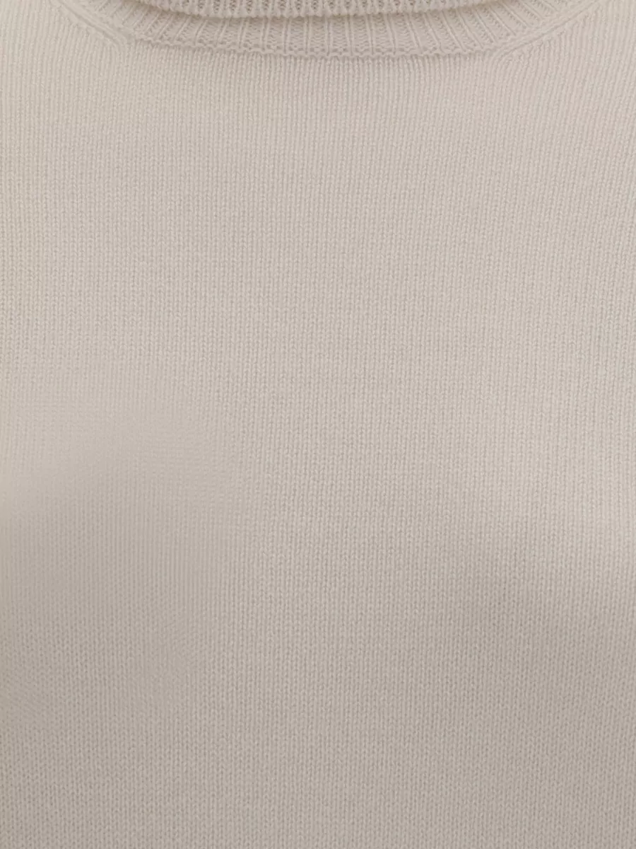 Brunello Cucinelli Cashmere Cropped Turtleneck Sweater