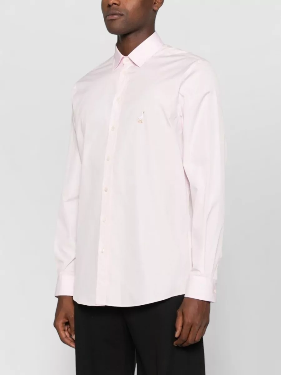 Moschino Cotton Long-Sleeve Shirt