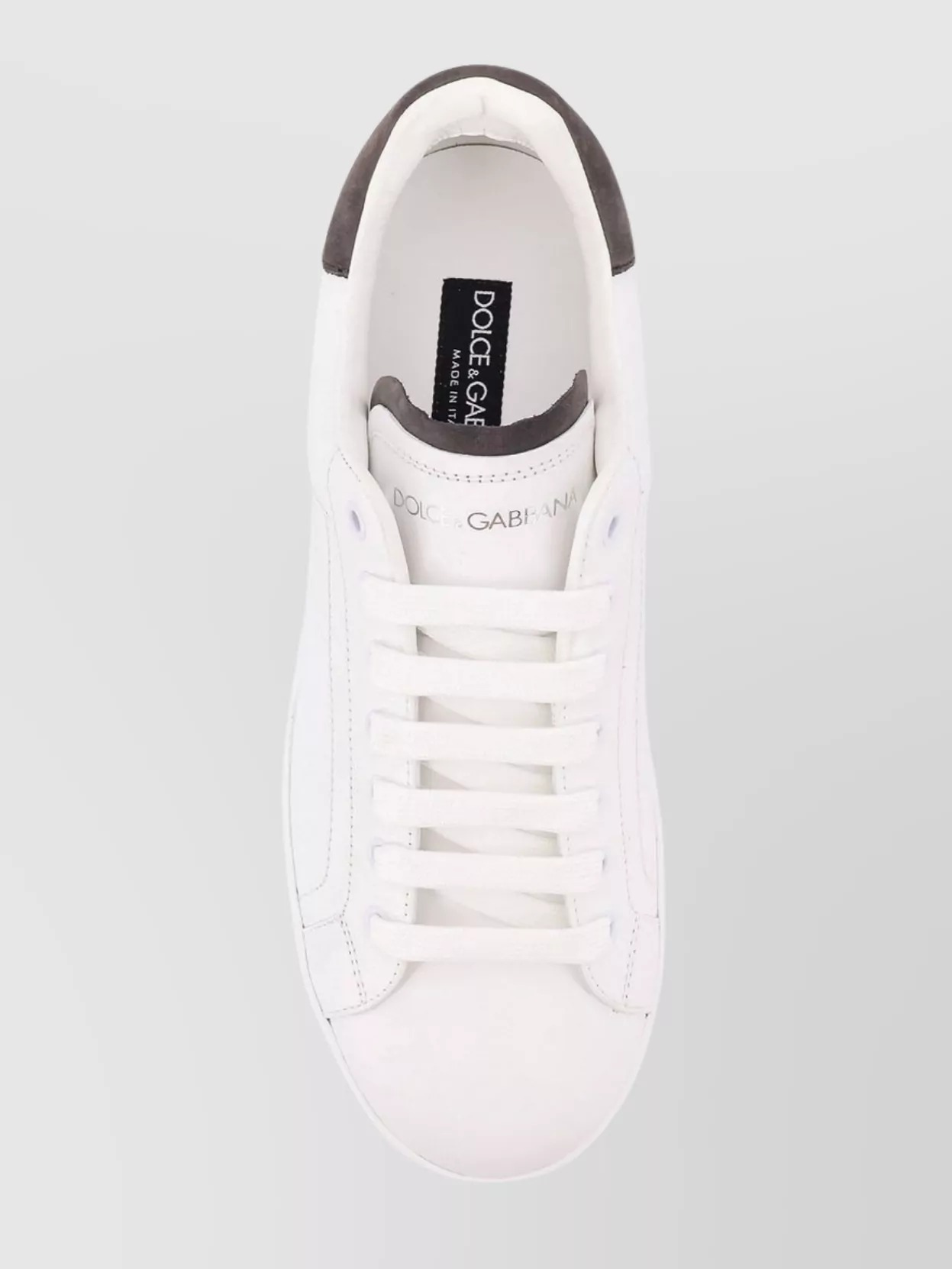 Dolce&Gabbana Leather Sneakers Rubber Sole