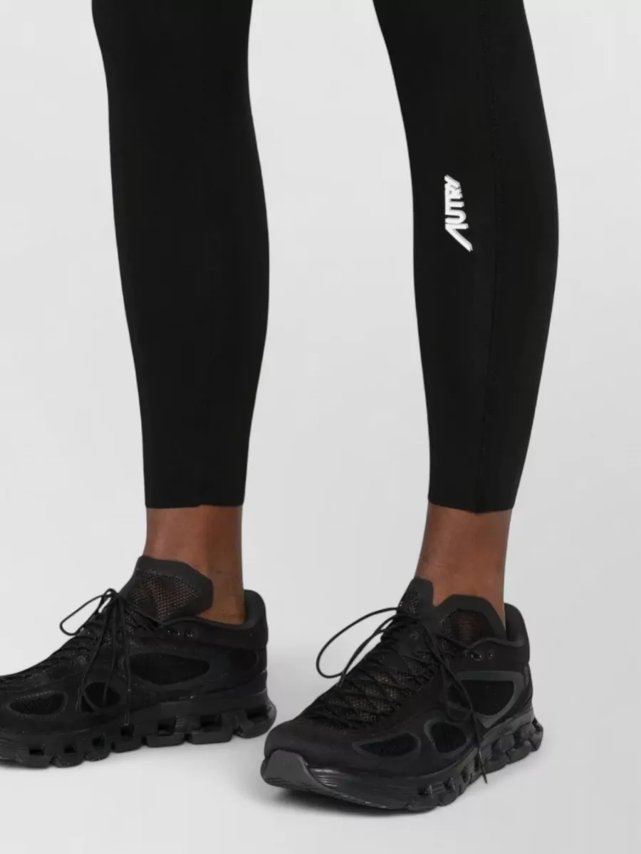 Autry Branded Leggings Stretch Fit Ankle Length