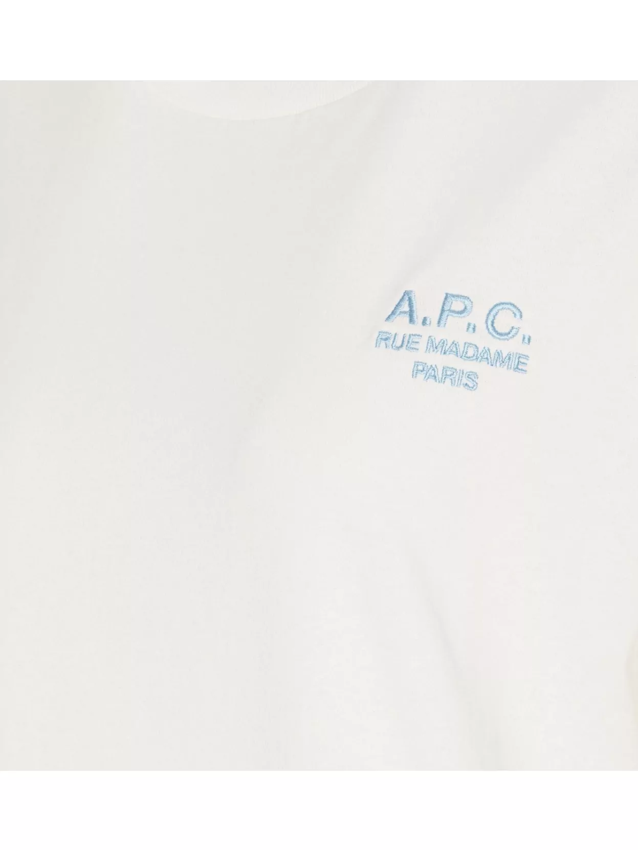 A.p.c. Crew Neck Regular Fit Short Sleeves T-Shirt