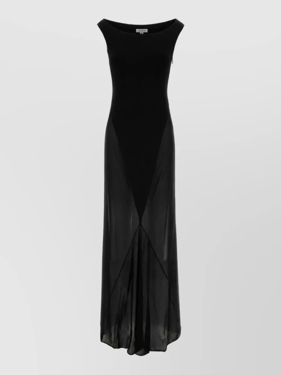 Alaïa Black Maxi Dress