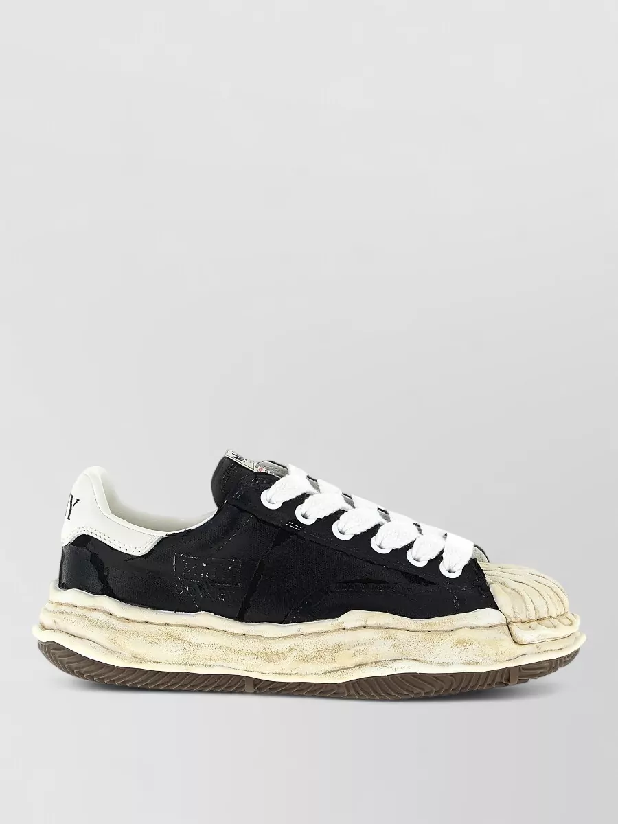 Maison Mihara Yasuhiro Cotton Canvas Low-Top Sneakers