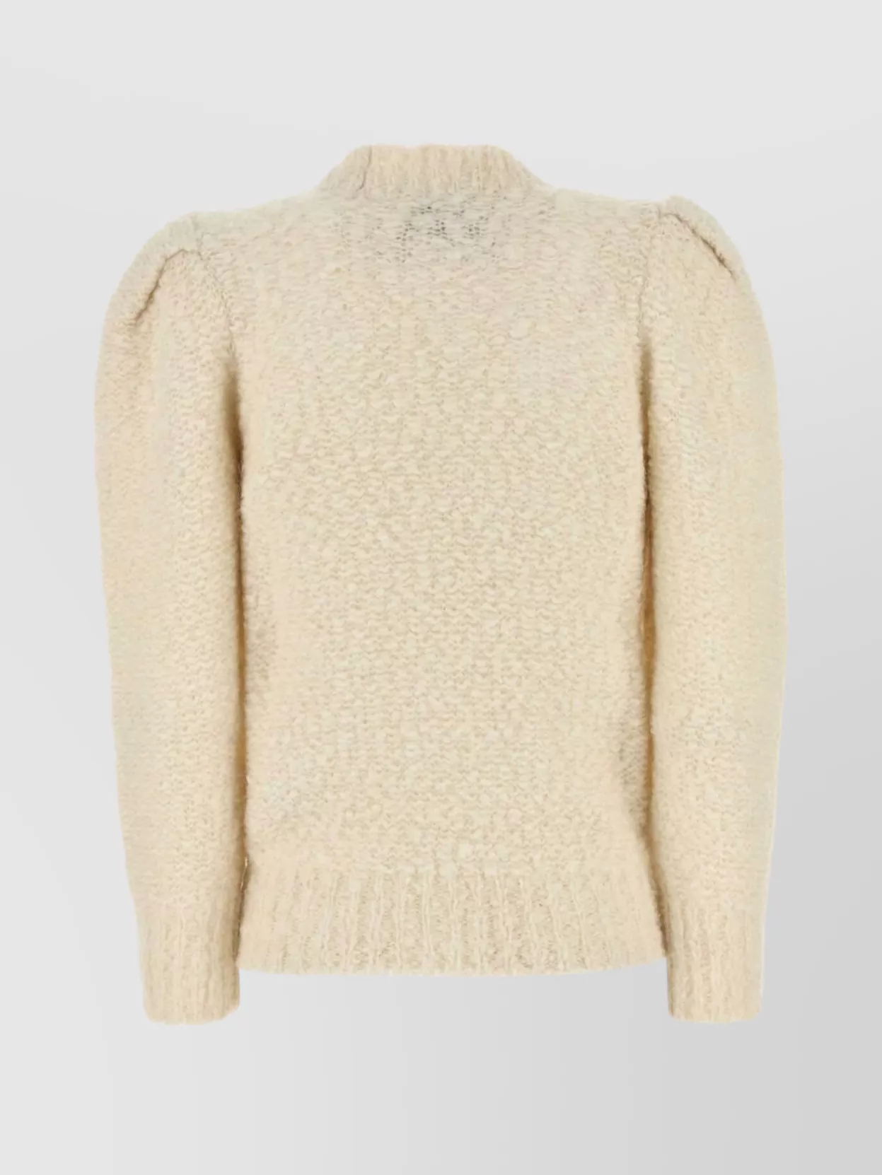 Isabel Marant Alpaca Blend Emma Sweater With Puff Sleeves