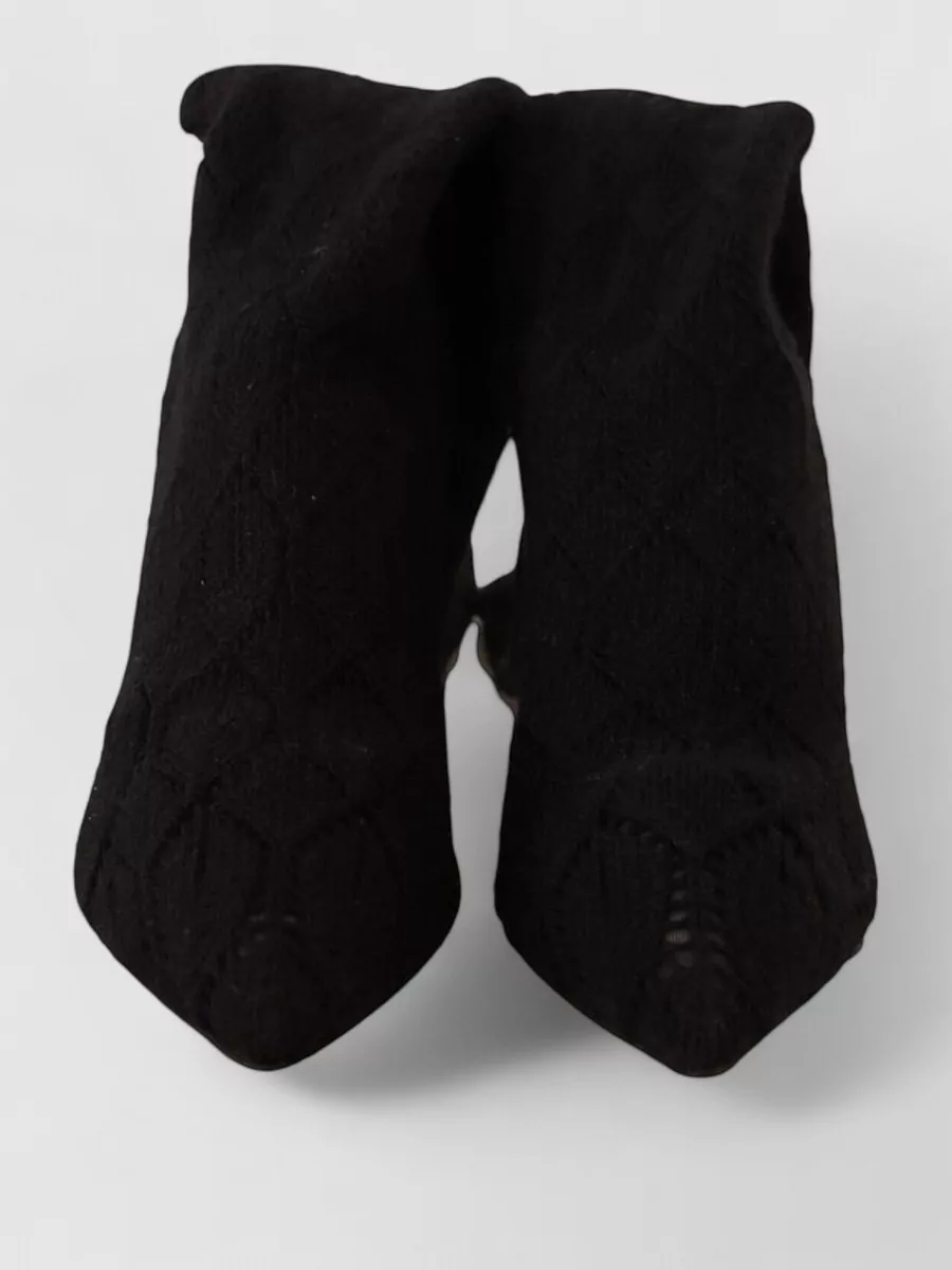 Dolce&Gabbana stretch knit knee-high sock boots
