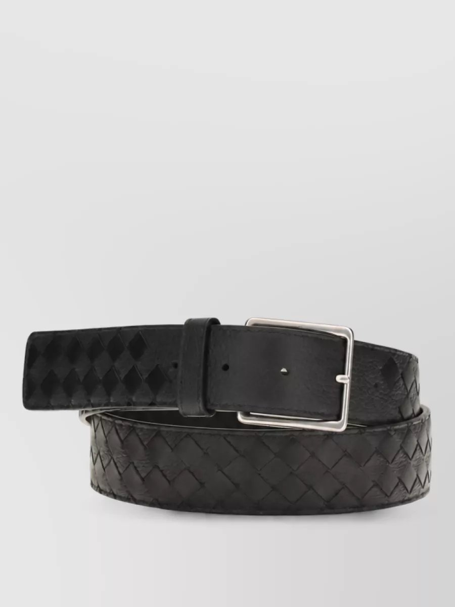 Bottega Veneta intreccio leather belt