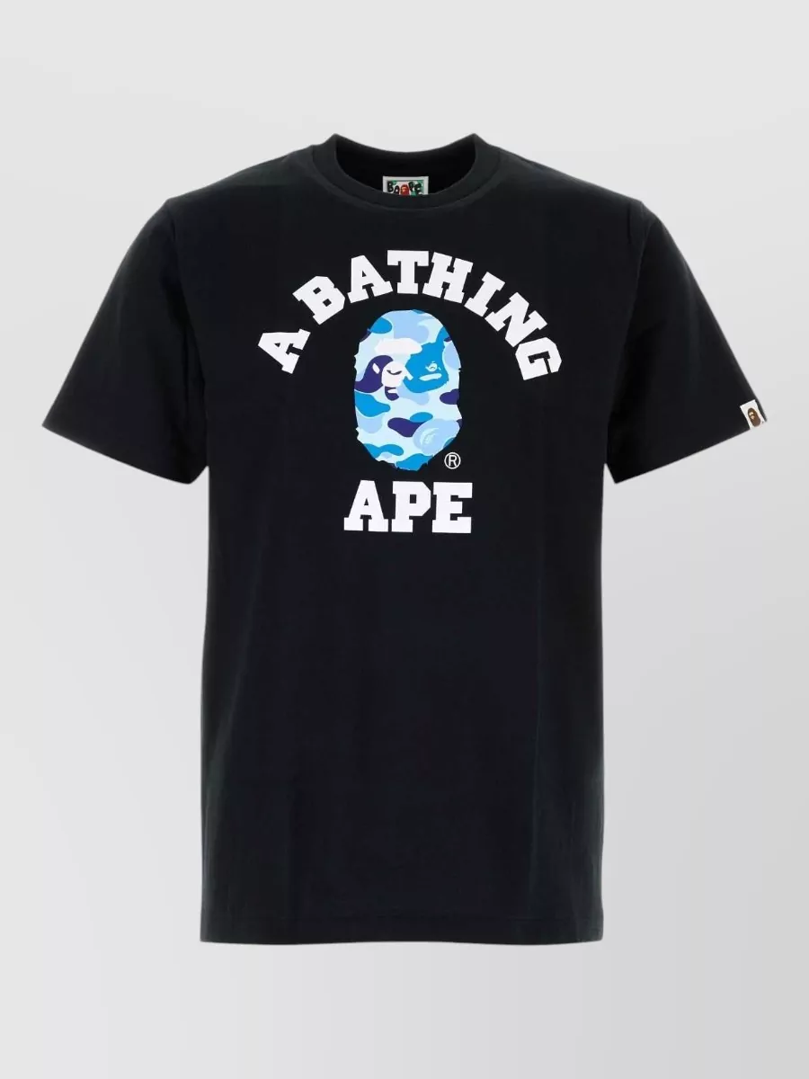 Bape Cotton Logo-Print T-Shirt