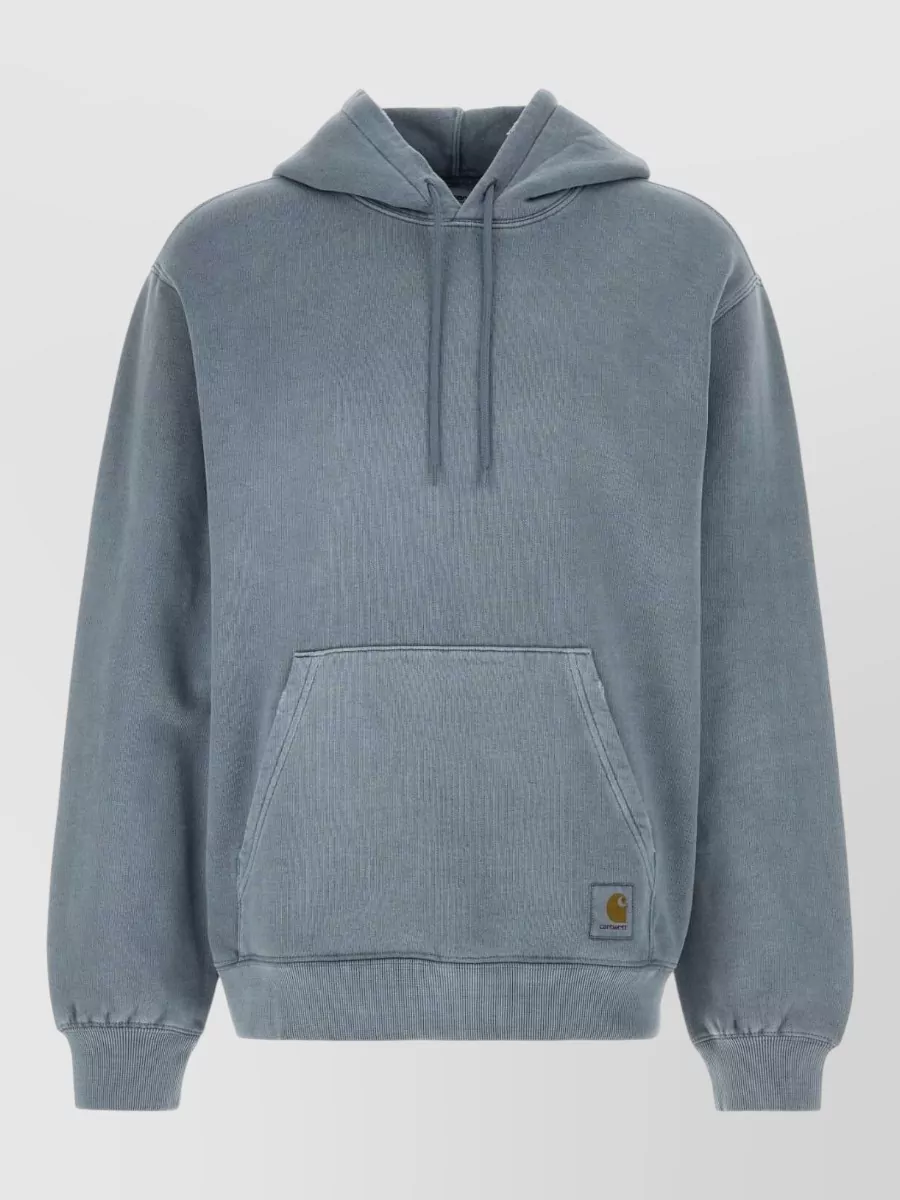 Carhartt Wip Cotton Logo Hooded Sweatshirt