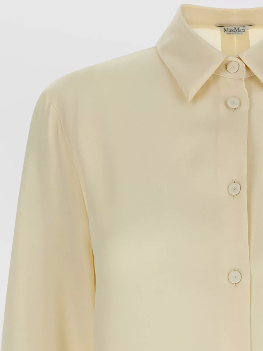 Max Mara Silk Mxpvoliera Shirt