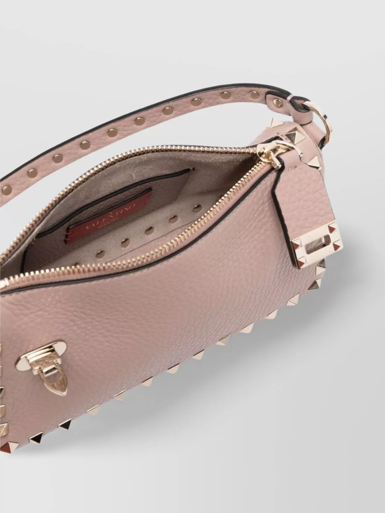 Valentino Garavani Small Leather Shoulder Bag With Studded Detailing