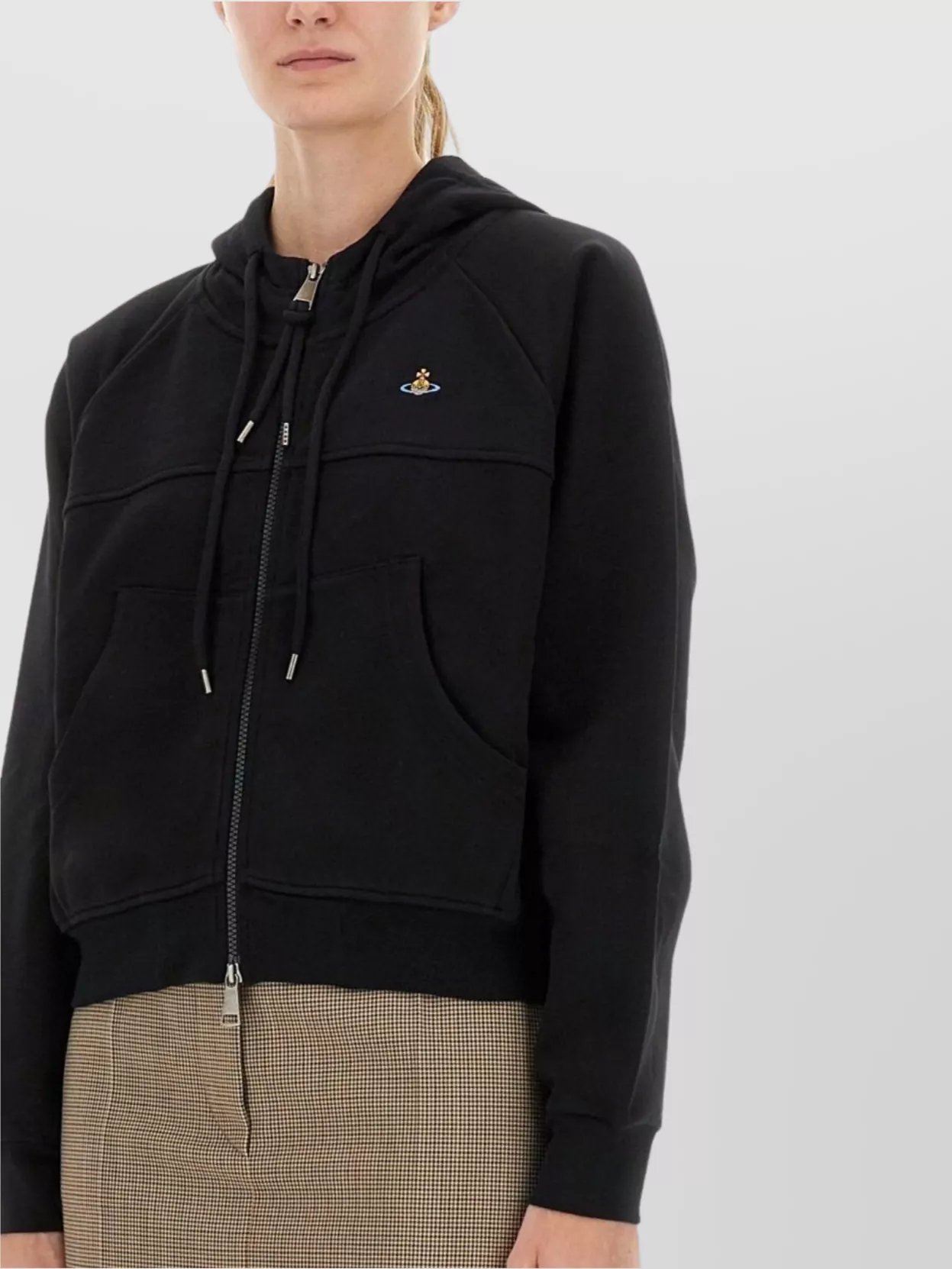 Vivienne Westwood Hooded Knitwear Featuring Front Pockets