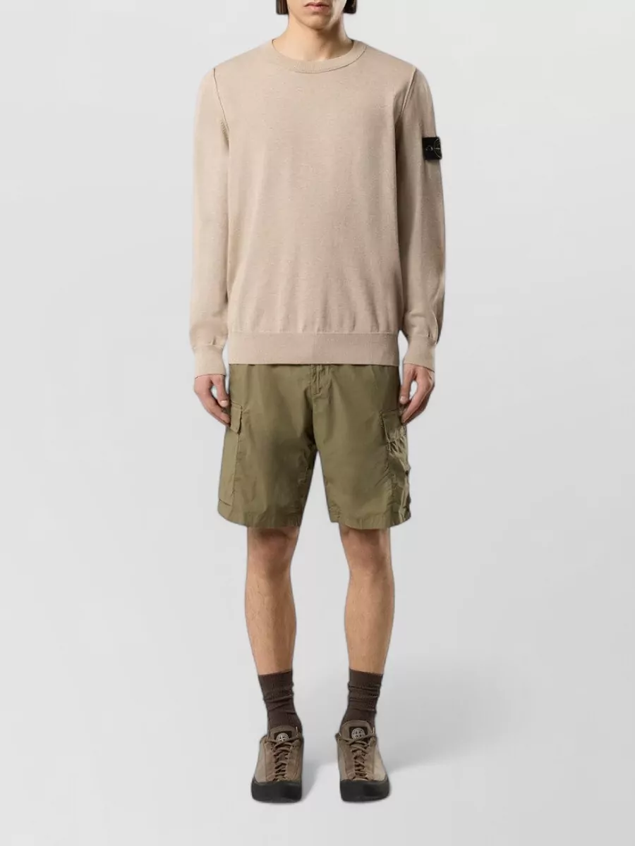Stone Island Ribbed Cotton Sweater