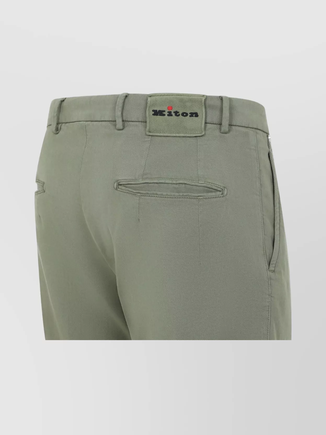 Shop Kiton Lyocell Blend Knee-length Shorts