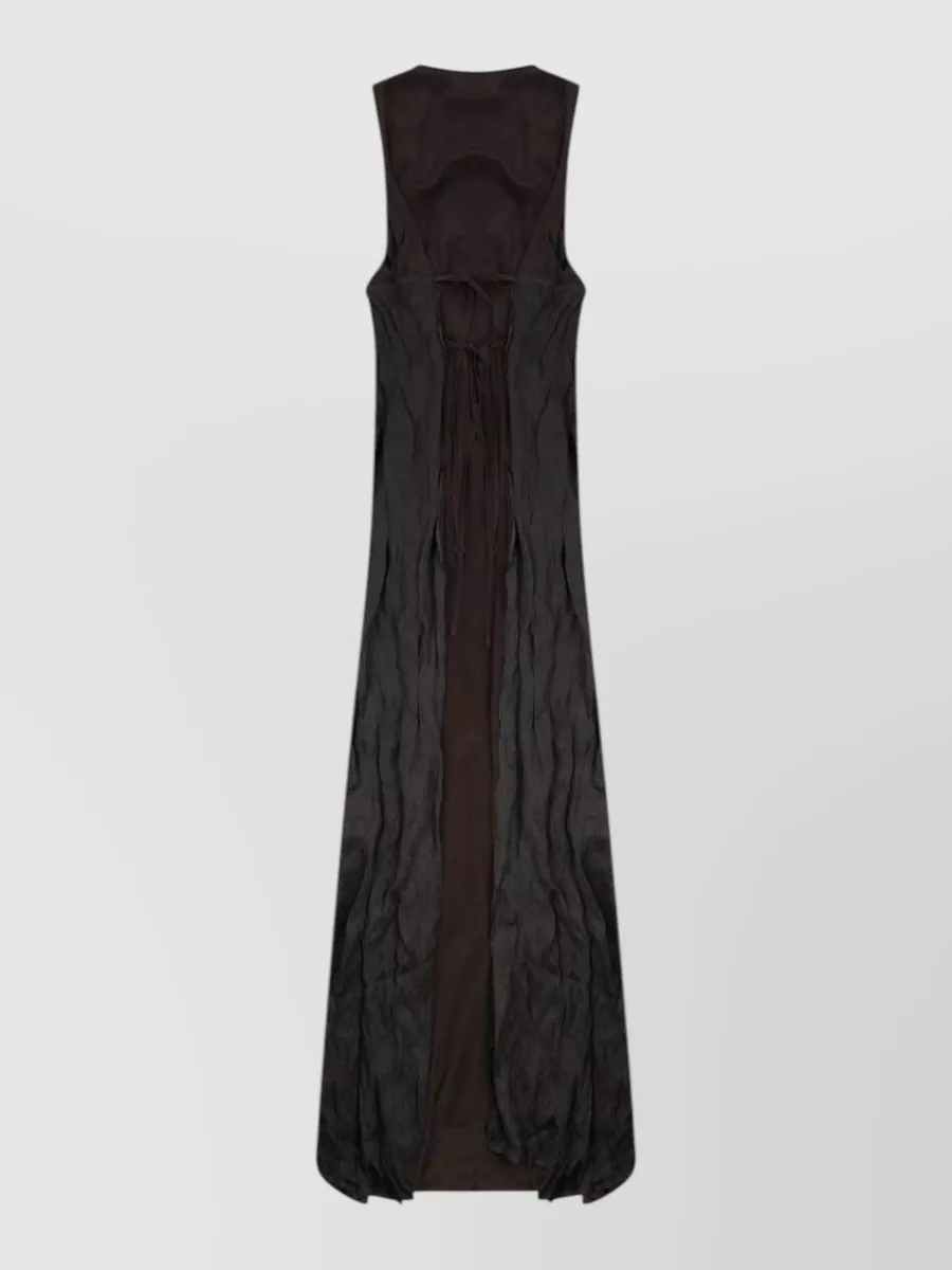 Alysi silk maxi dress