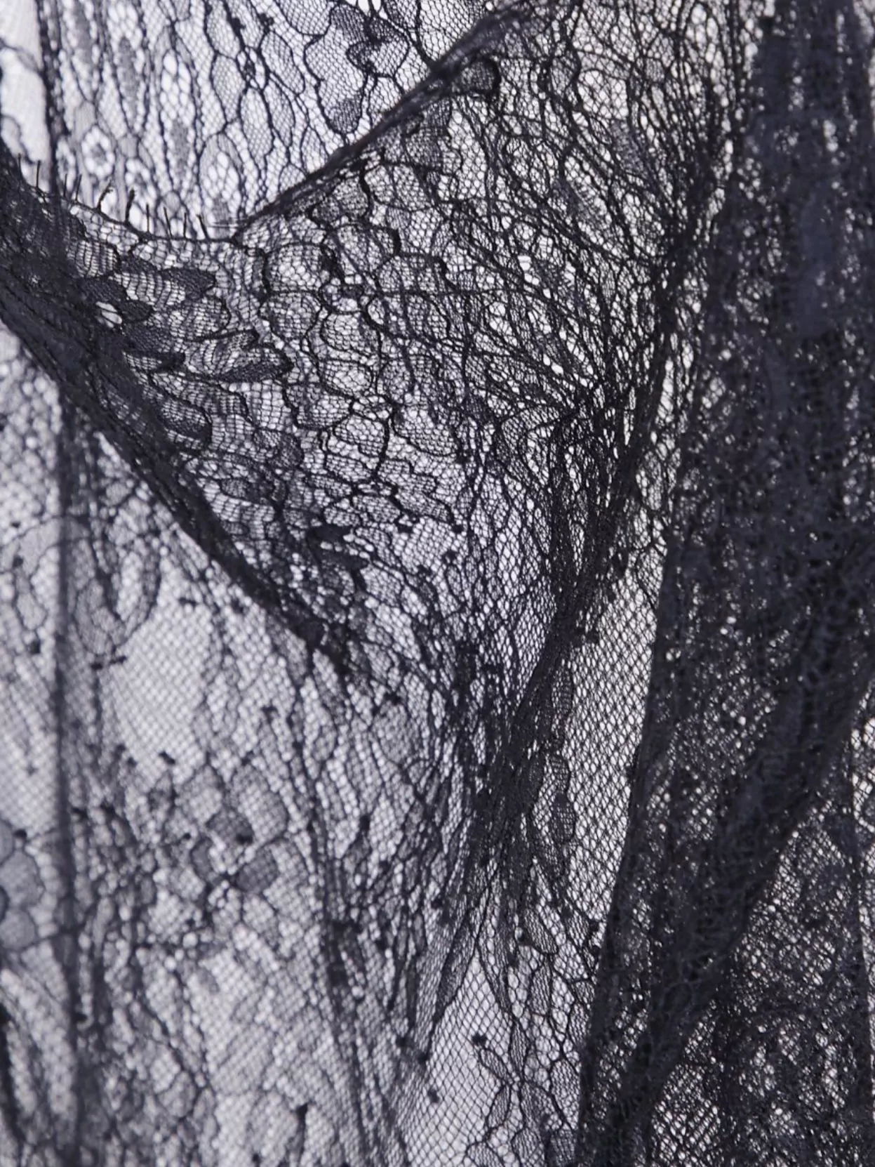 Alberta Ferretti Lace Overlay Sheer Spaghetti Straps Top