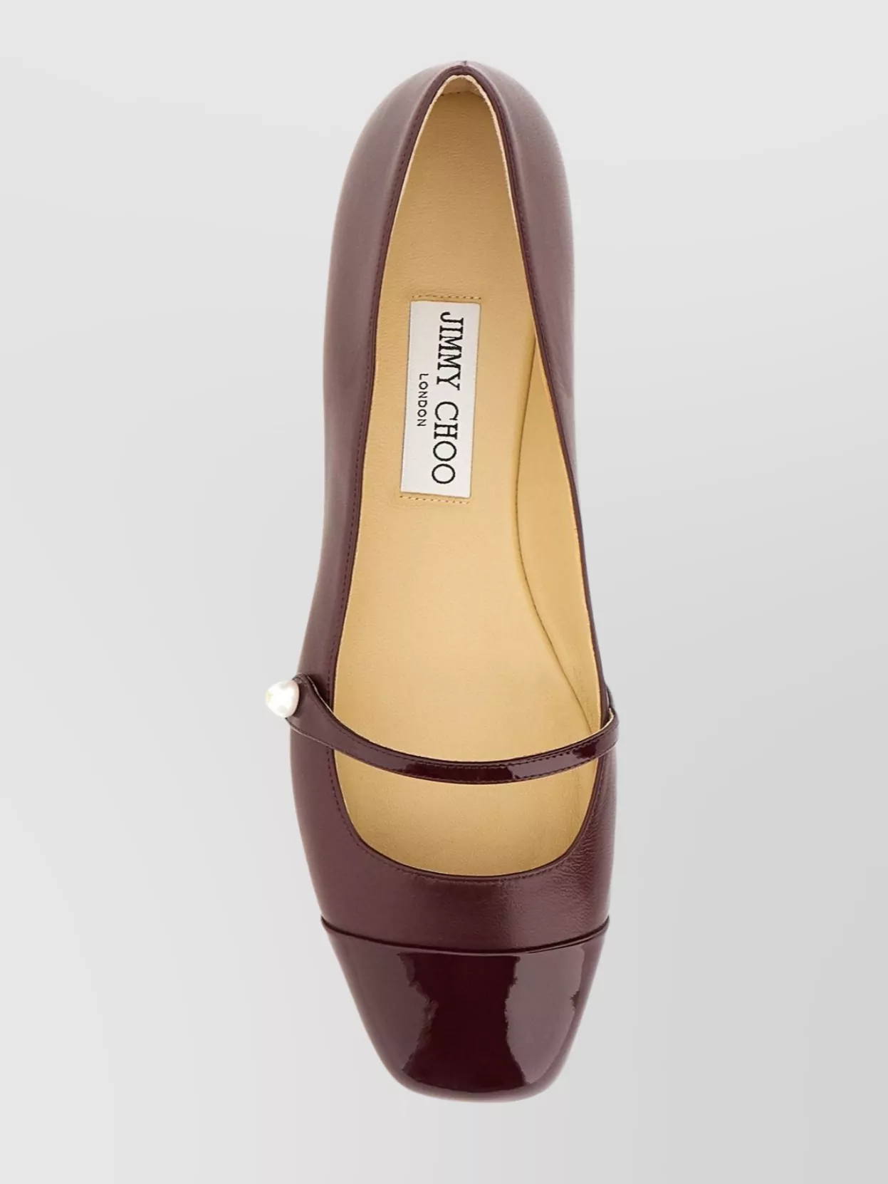 Jimmy Choo Elisa Ballerinas In Nappa Leather