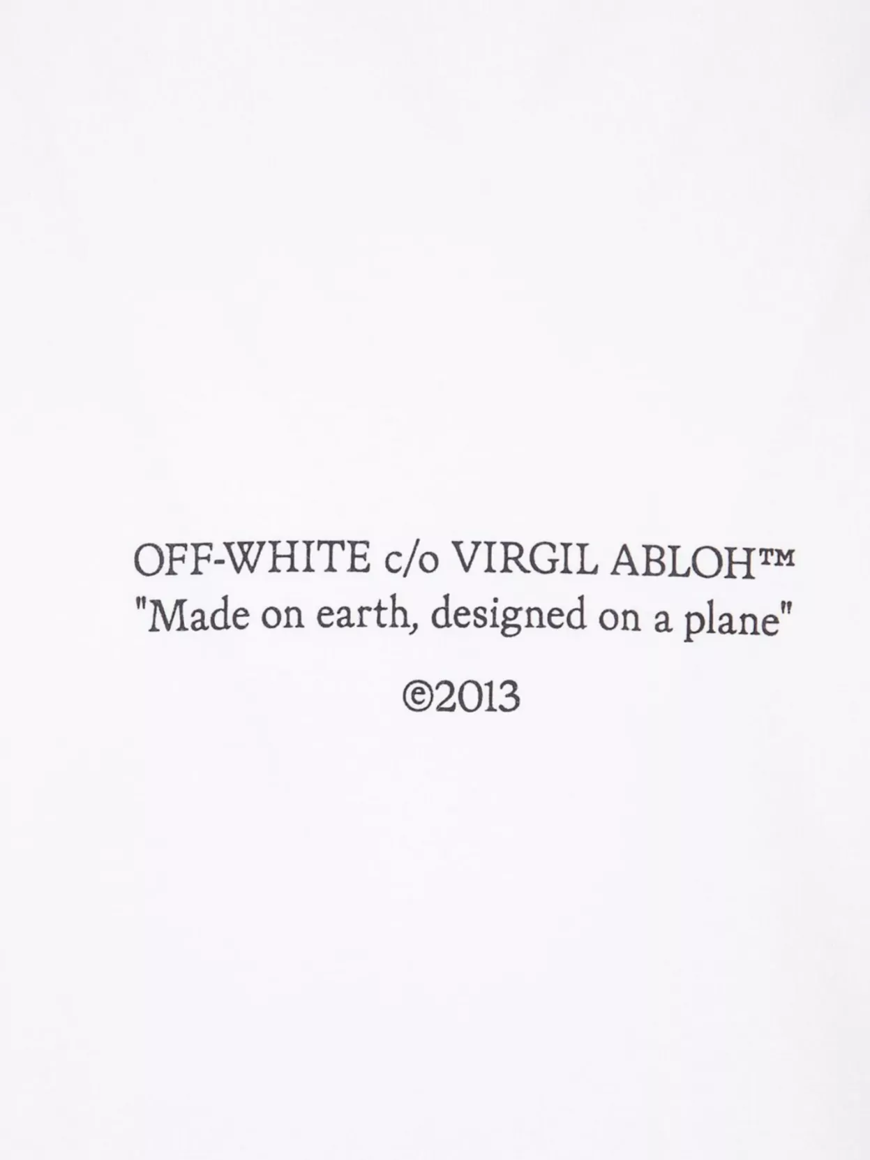 Off-White Graphic Short Sleeve T-Shirt
