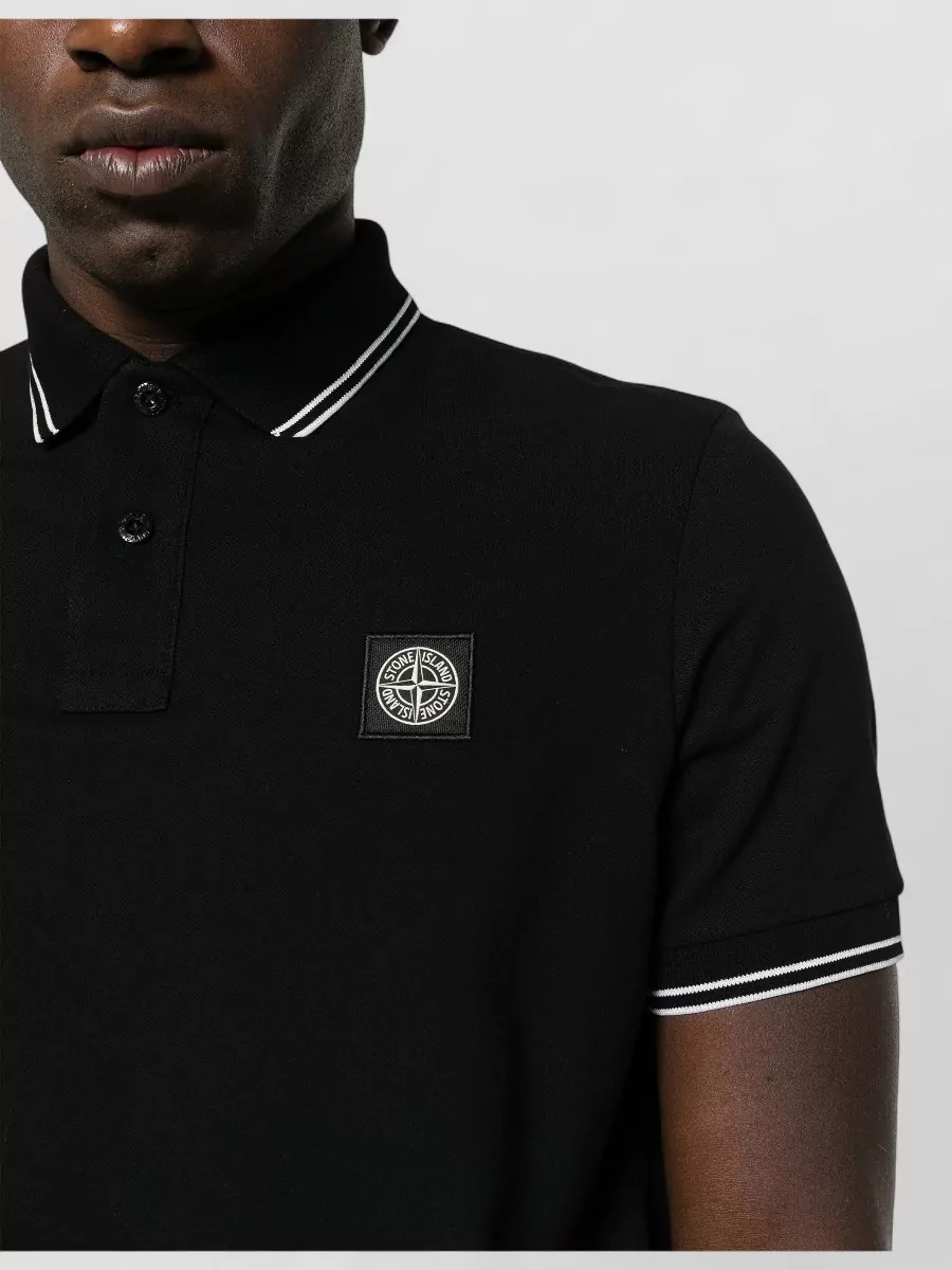 Stone Island Slim-Fit Short-Sleeve Polo Shirt