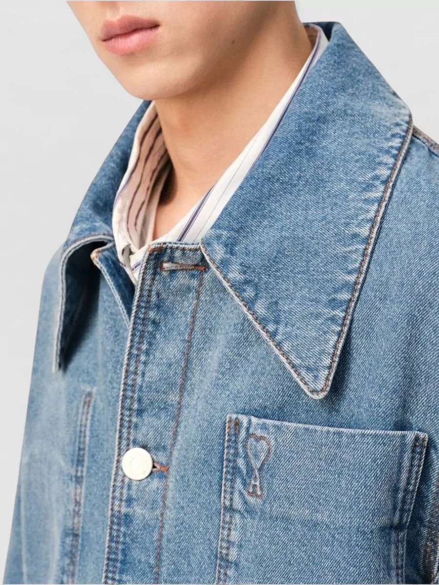 Ami Paris Denim Shirt