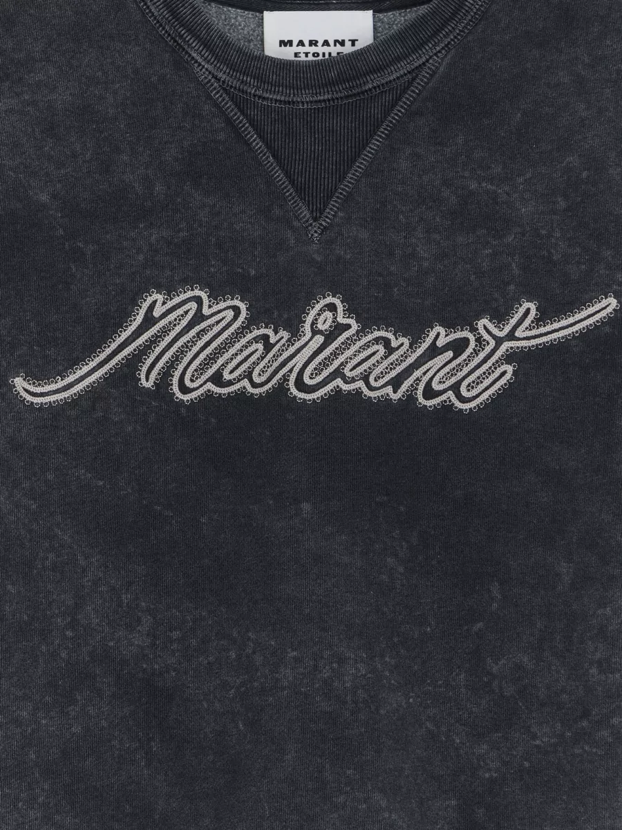 Isabel Marant Etoile Ribbed Long-Sleeve Sweatshirt