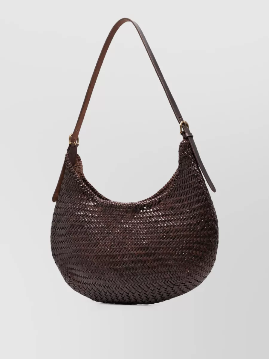 Dragon Diffusion luna piena large leather hobo bag