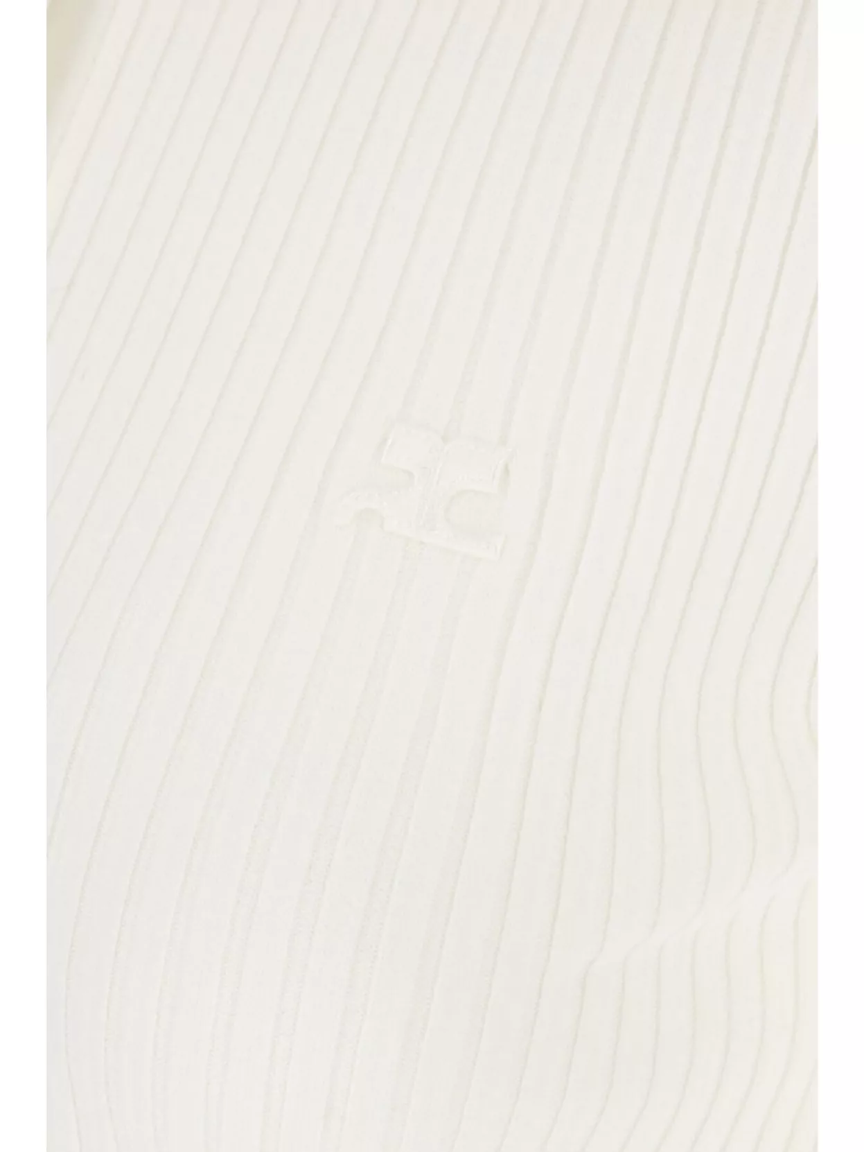 Courrèges Viscose Blend Polo Shirt