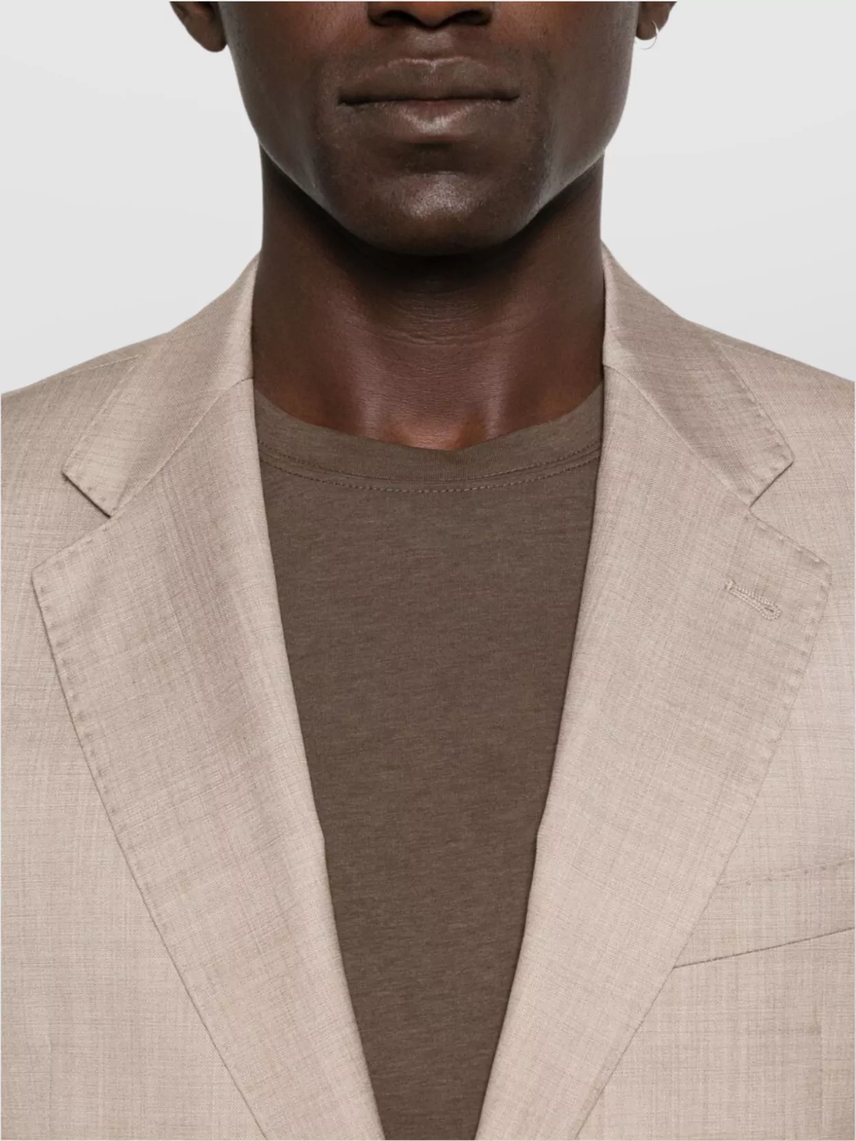 Emporio Armani Tailored Single-Breasted Suit Featuring Pockets