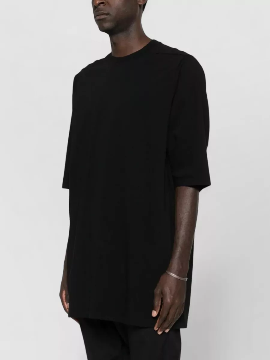 Rick Owens Jumbo Crew Neck Oversized Short Sleeve T-Shirt