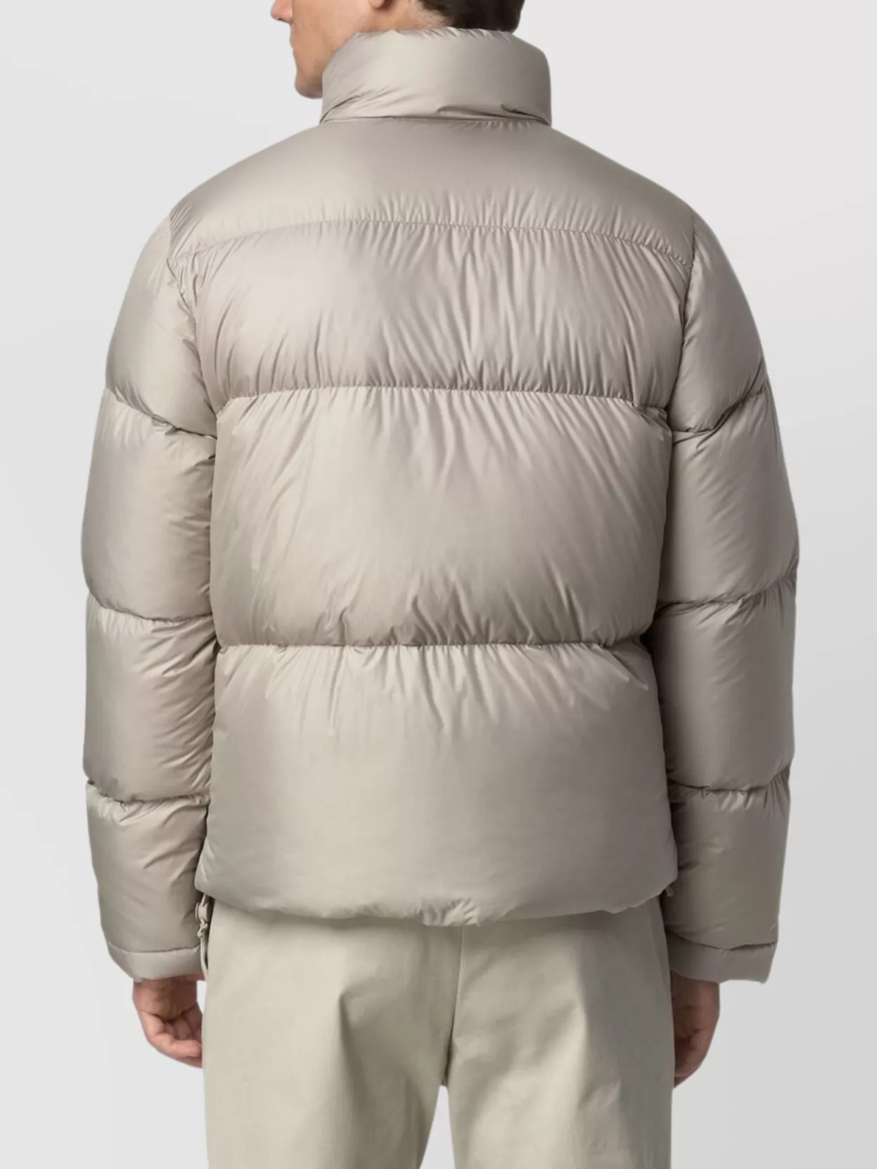 K-Way Padded Quilted Bomber Jacket Pockets