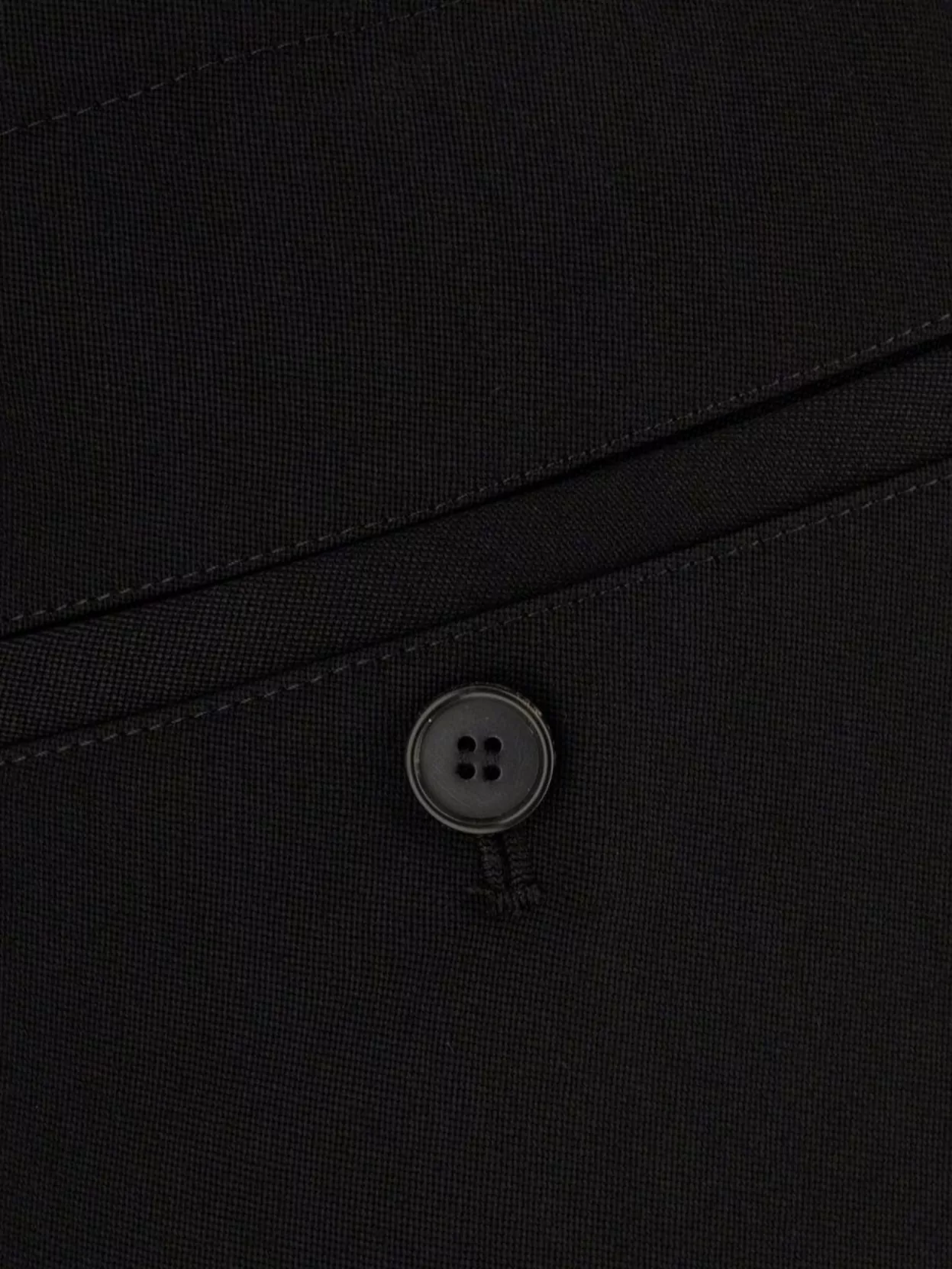 Givenchy Wool Trousers With Pleated Design And Button Detail