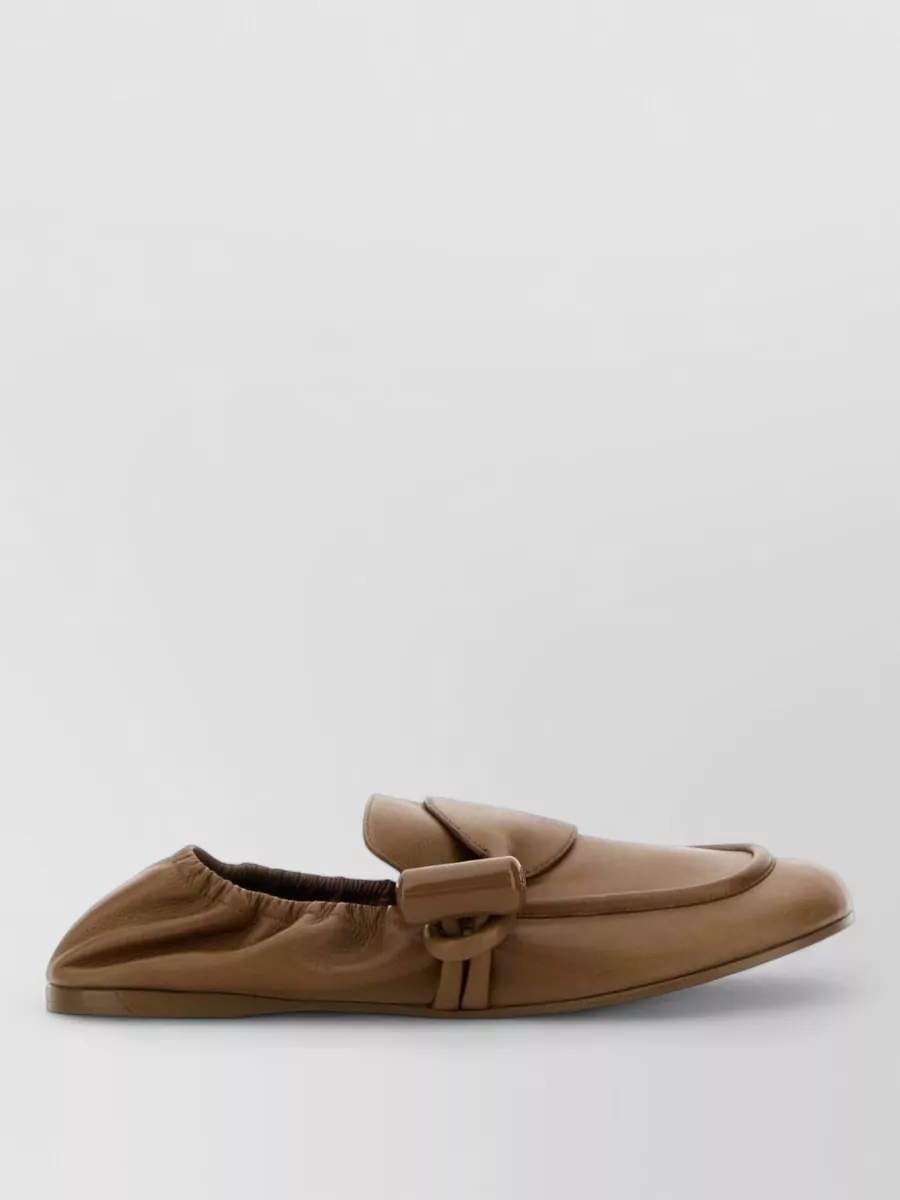 Loewe Leather Loafers