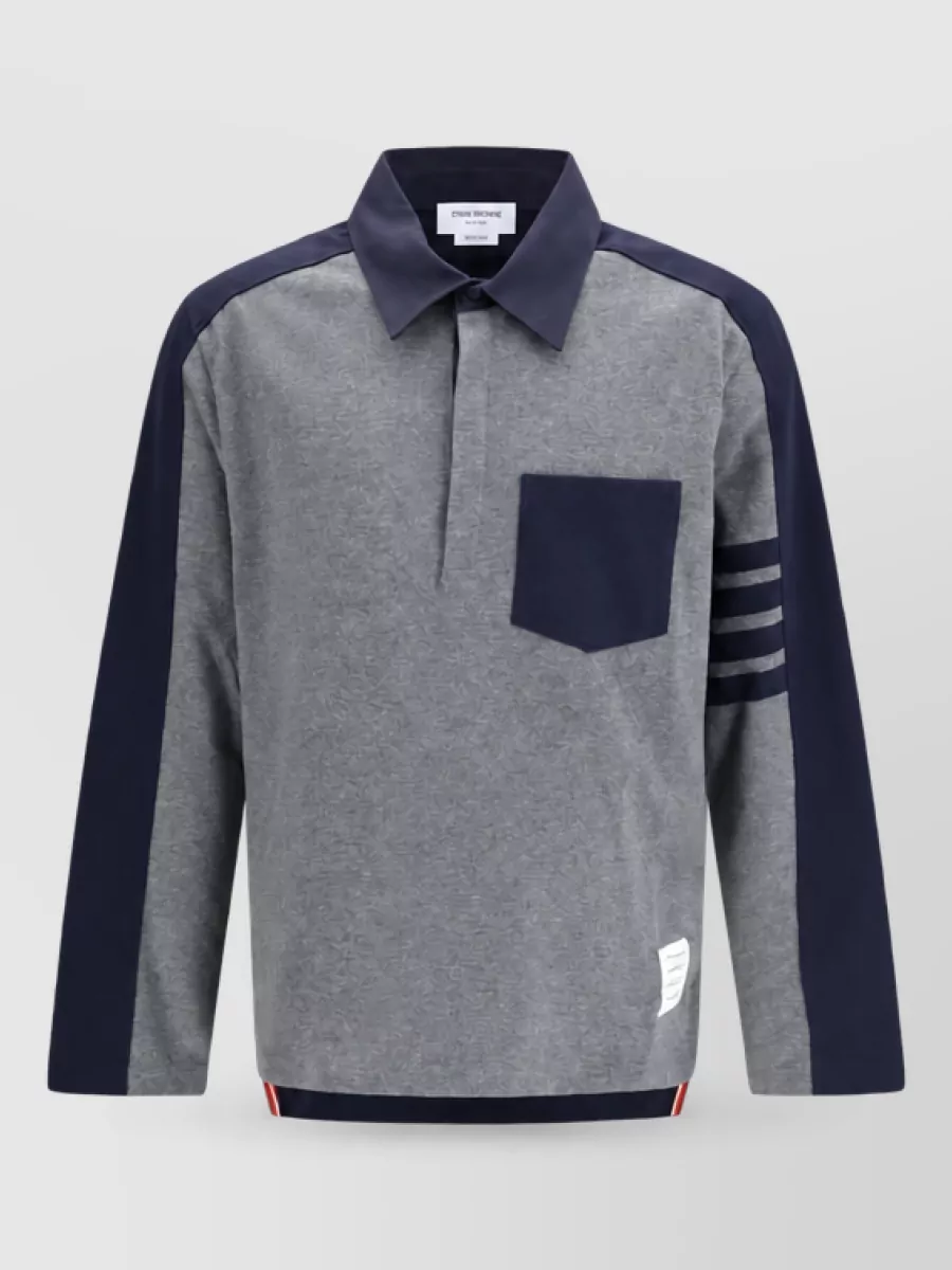 Thom Browne cotton polo shirt