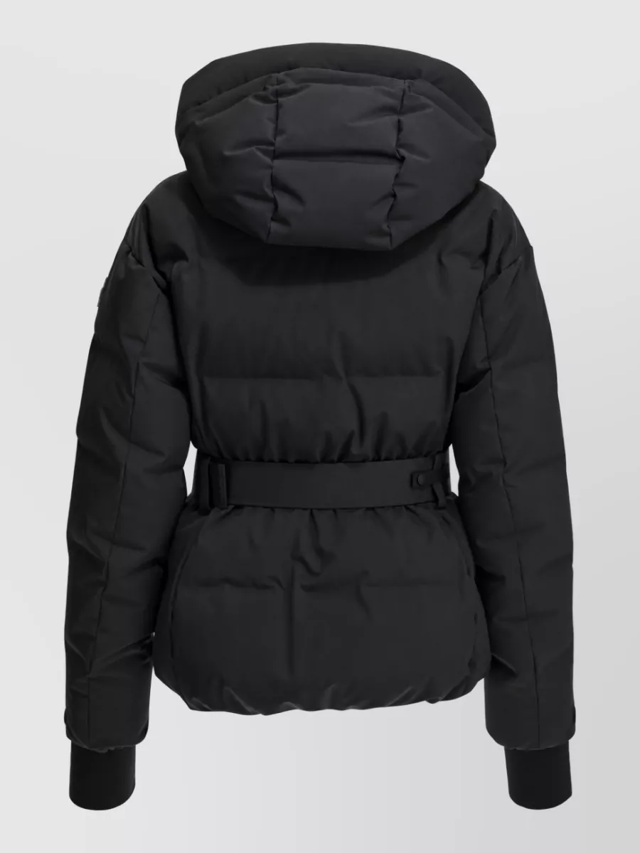 Moncler Grenoble Technical Hooded Belted Ski Jacket