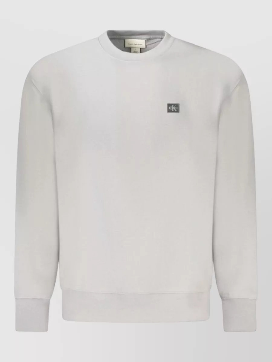 Calvin Klein long-sleeve crew-neck sweatshirt