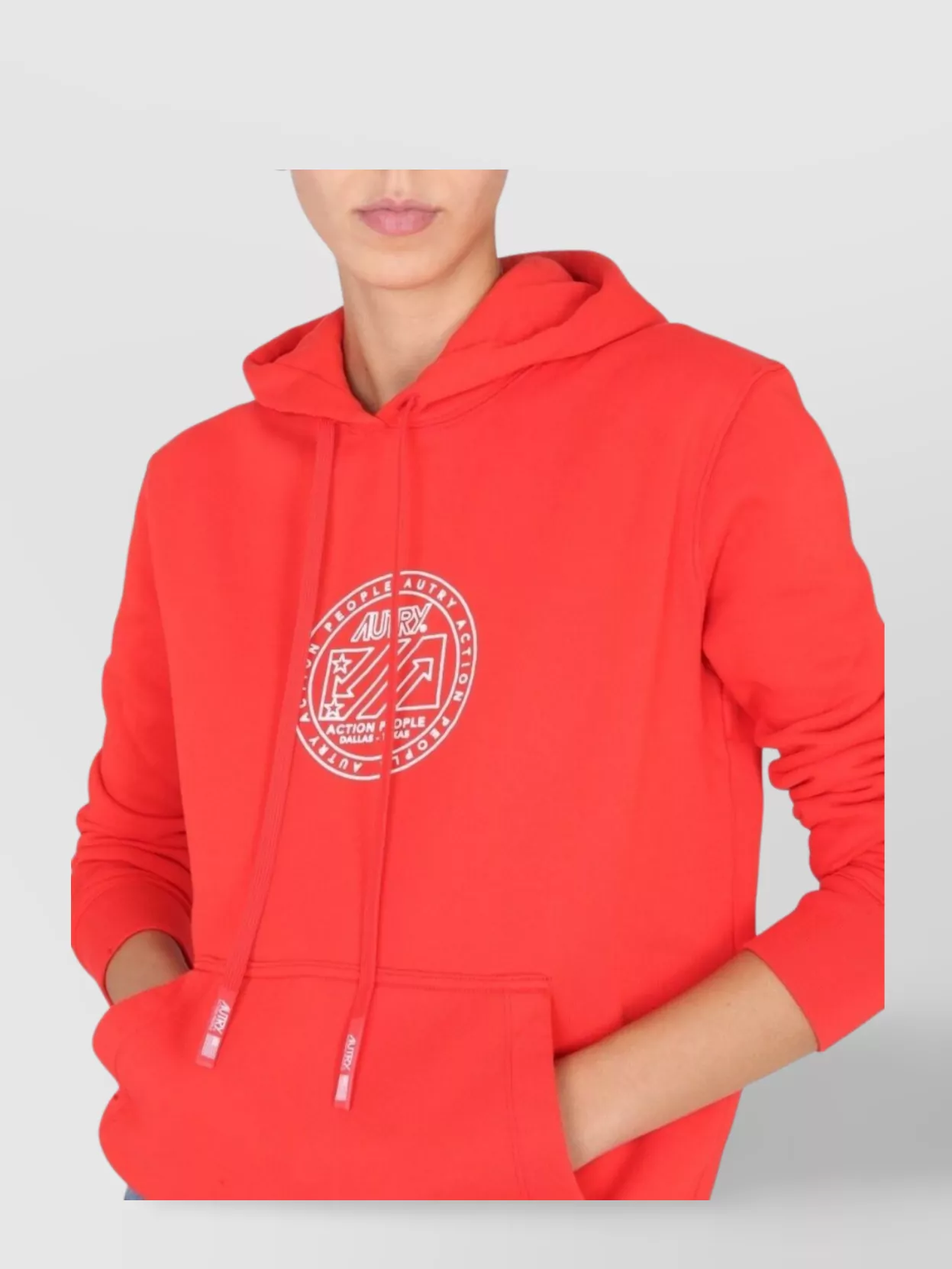 Autry Knitwear With Drawstring Hood And Kangaroo Pocket