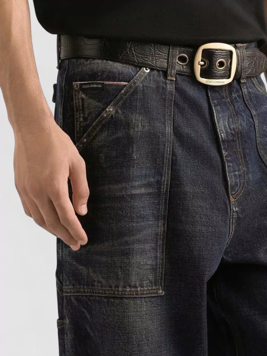 Dolce&Gabbana Cotton Carpenter Jeans