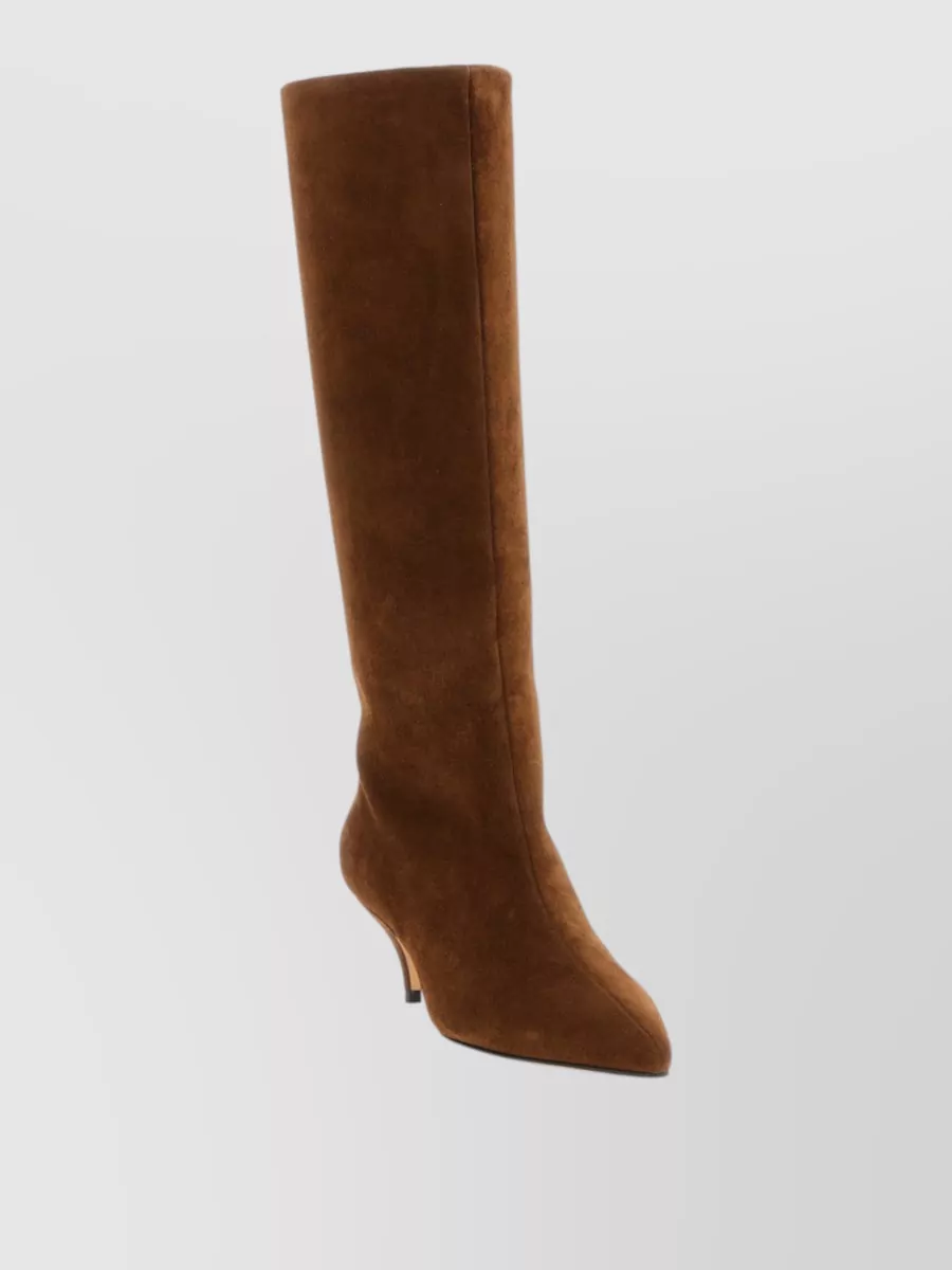 Fabiana Filippi Suede Leather Knee-High Boots