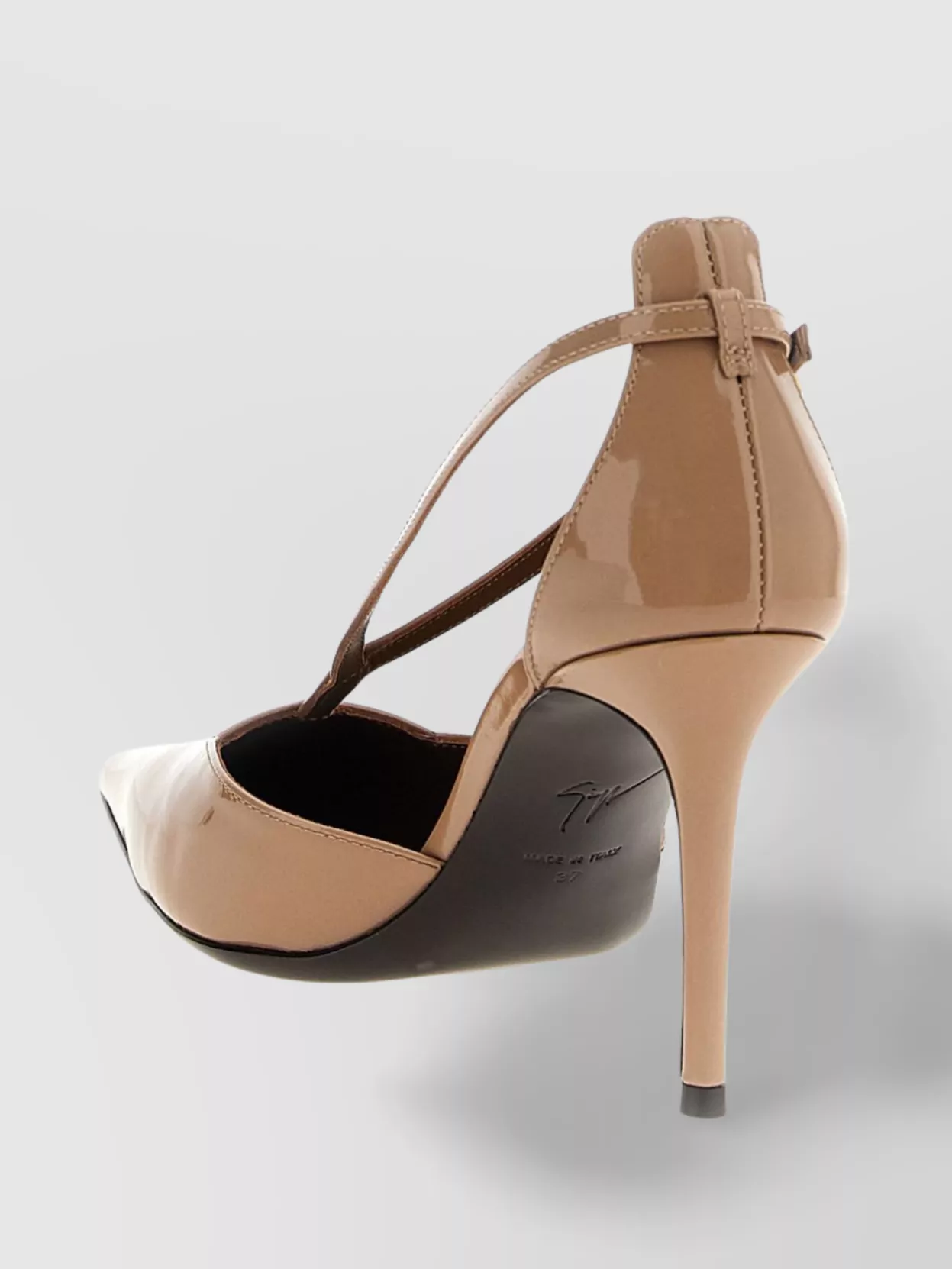 Giuseppe Zanotti 'Raquel' Patent Sling Back Stiletto Pumps