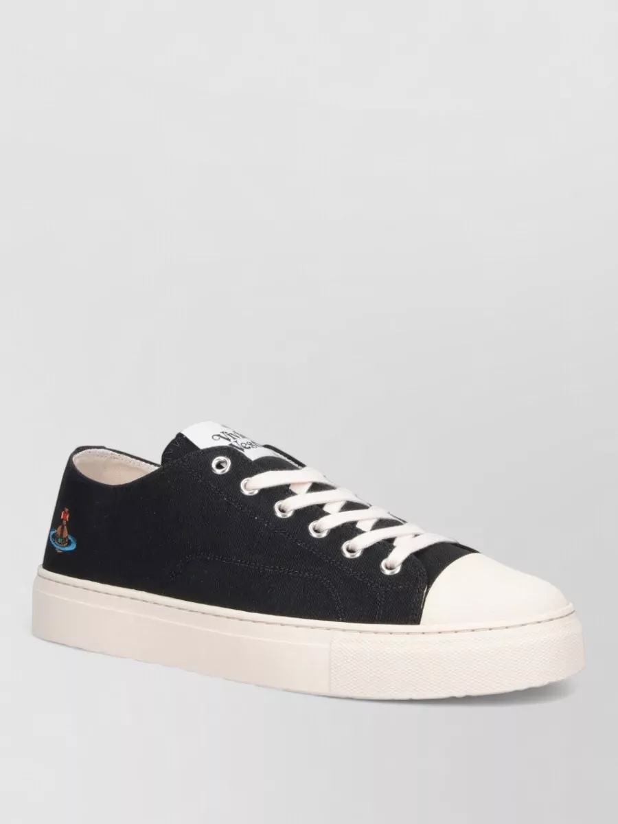 Vivienne Westwood Canvas Low Top Sneakers