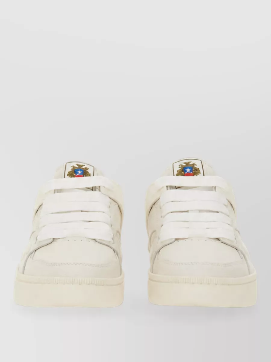 Bally leather lace-up sneakers
