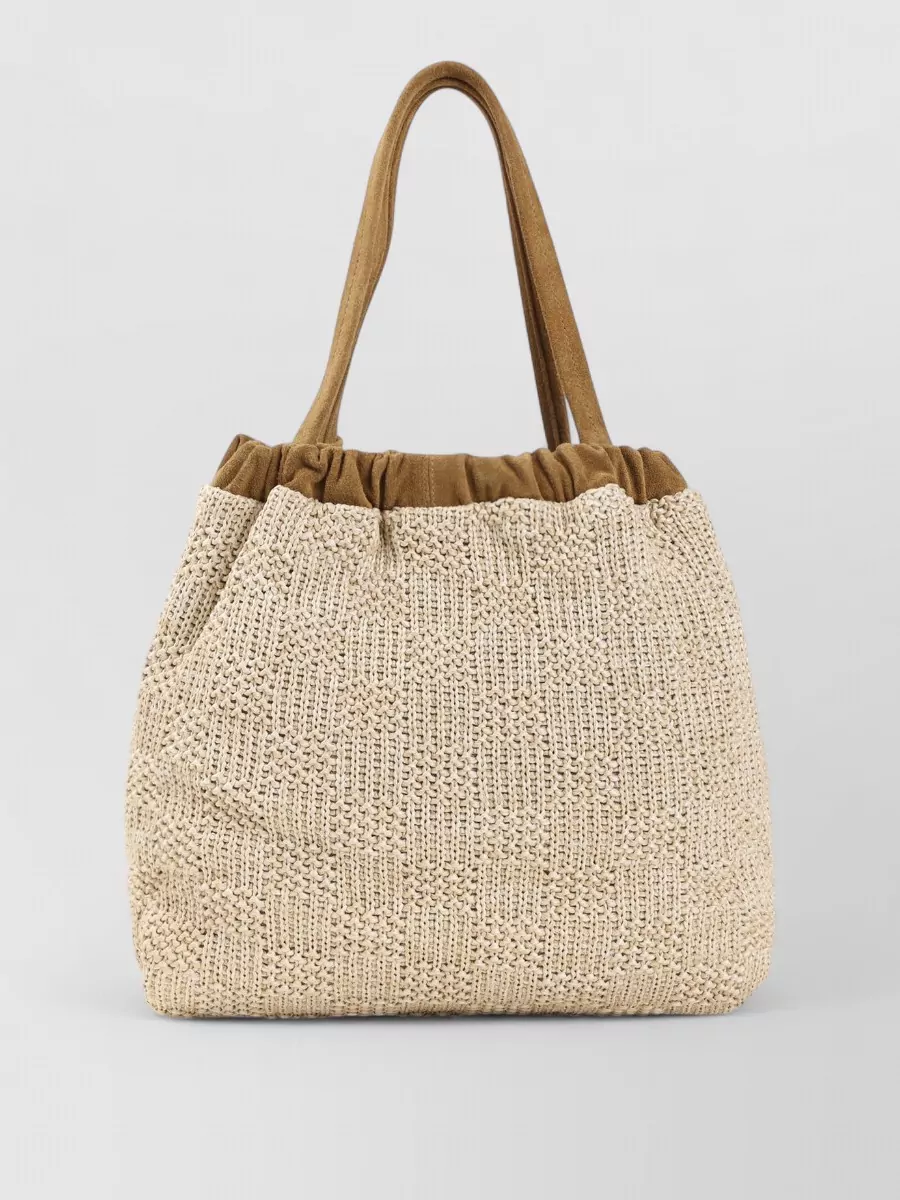 Marc Jacobs Suede Leather Tote Bag