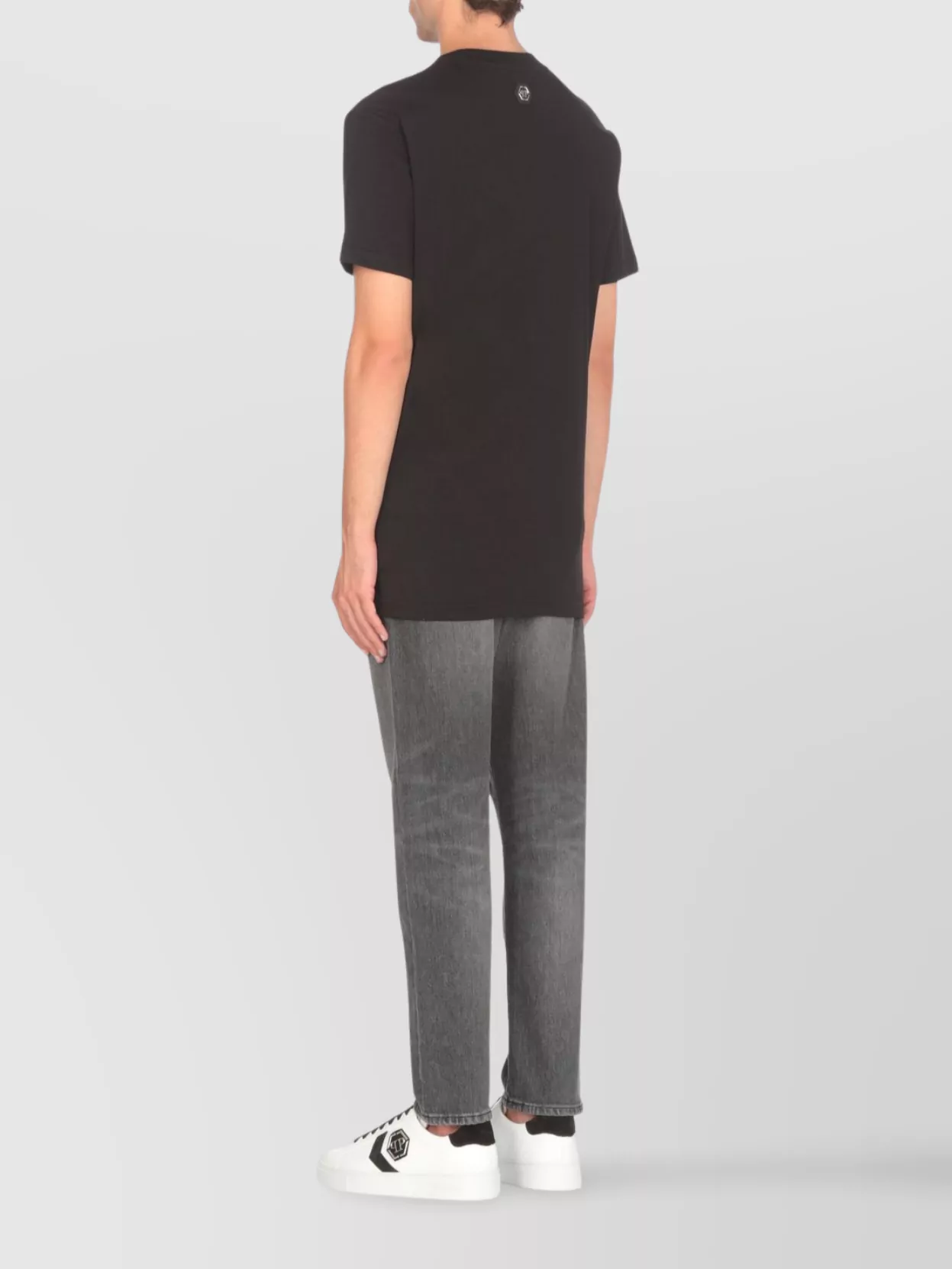 Philipp Plein Crew Neck Graphic Print T-Shirt