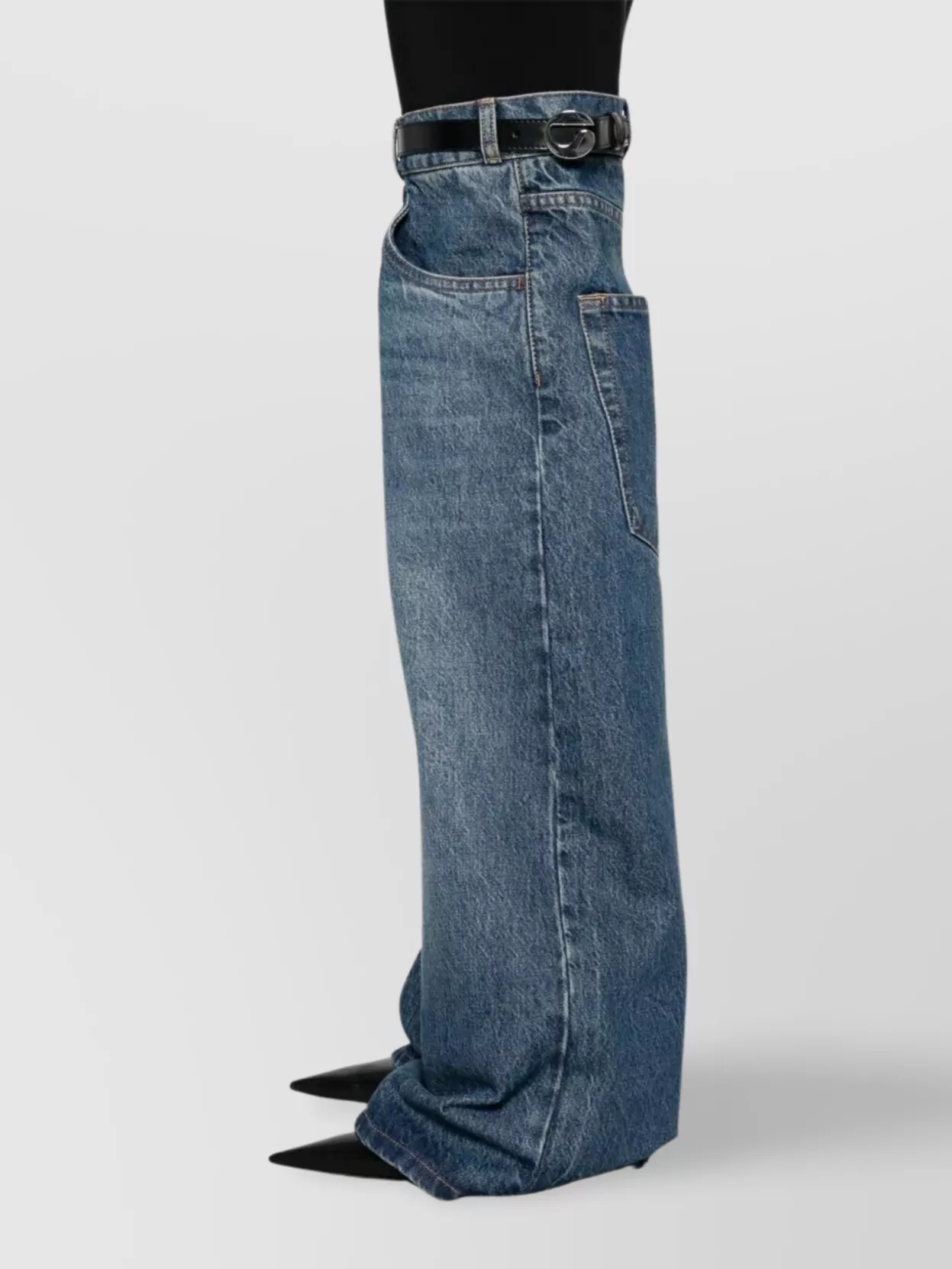 Coperni Contemporary Wide-Leg Denim Trousers