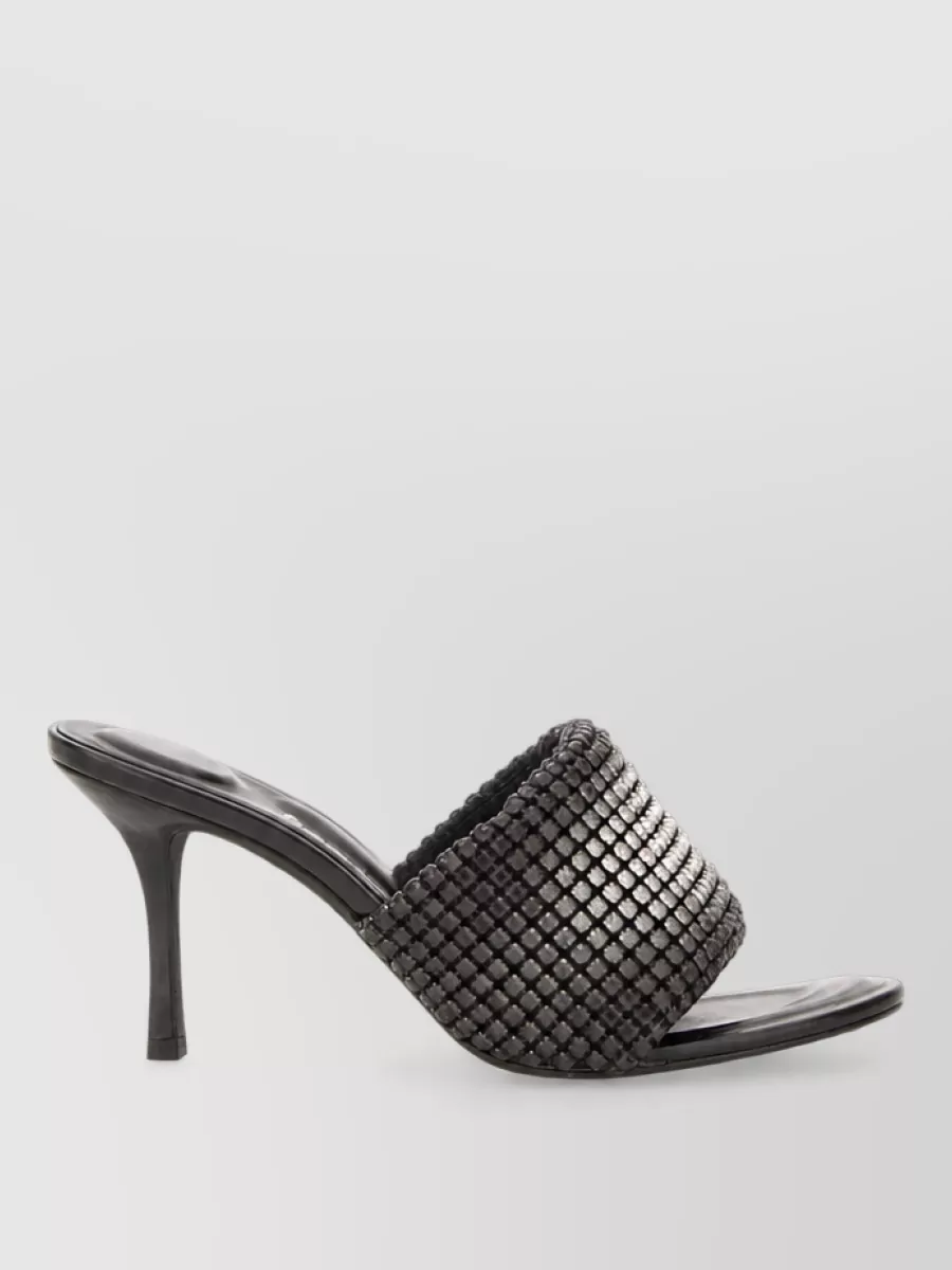 Alexander Wang Crystal-Embellished Mules