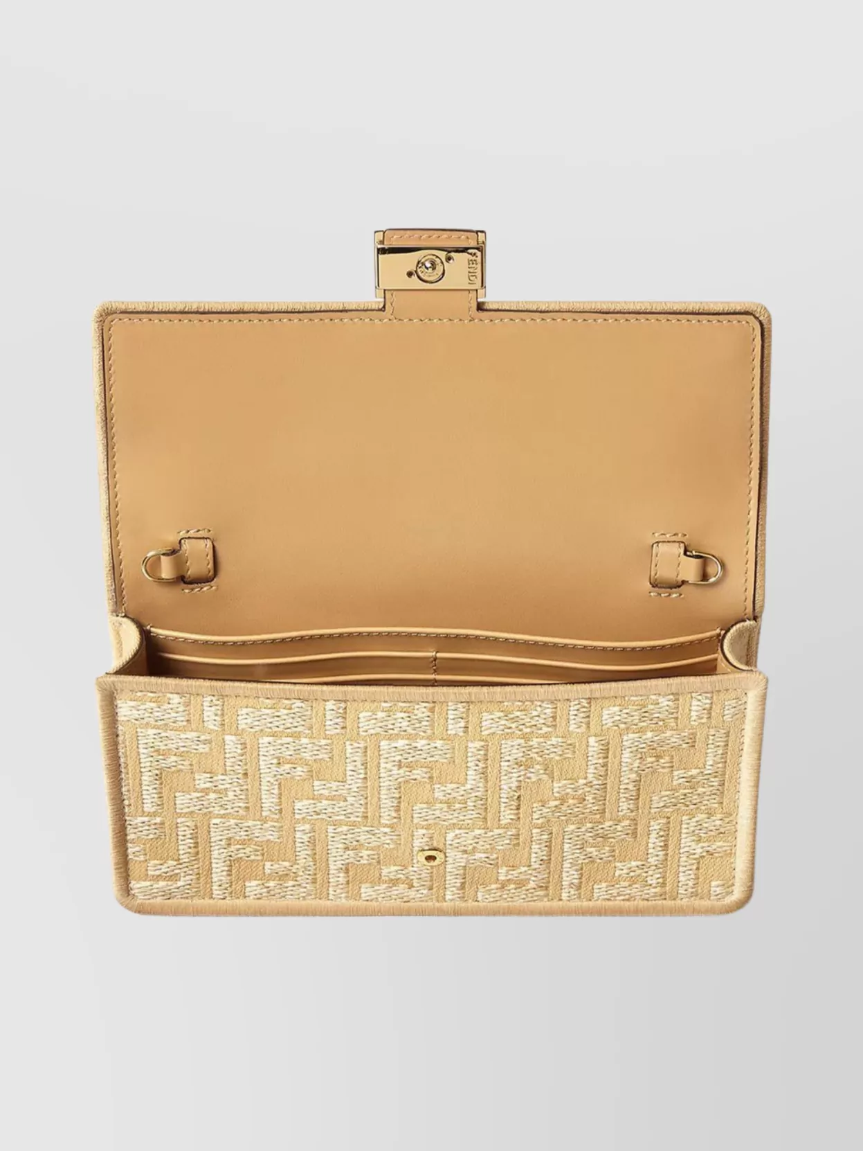 Fendi Chain Baguette Shoulder Bag